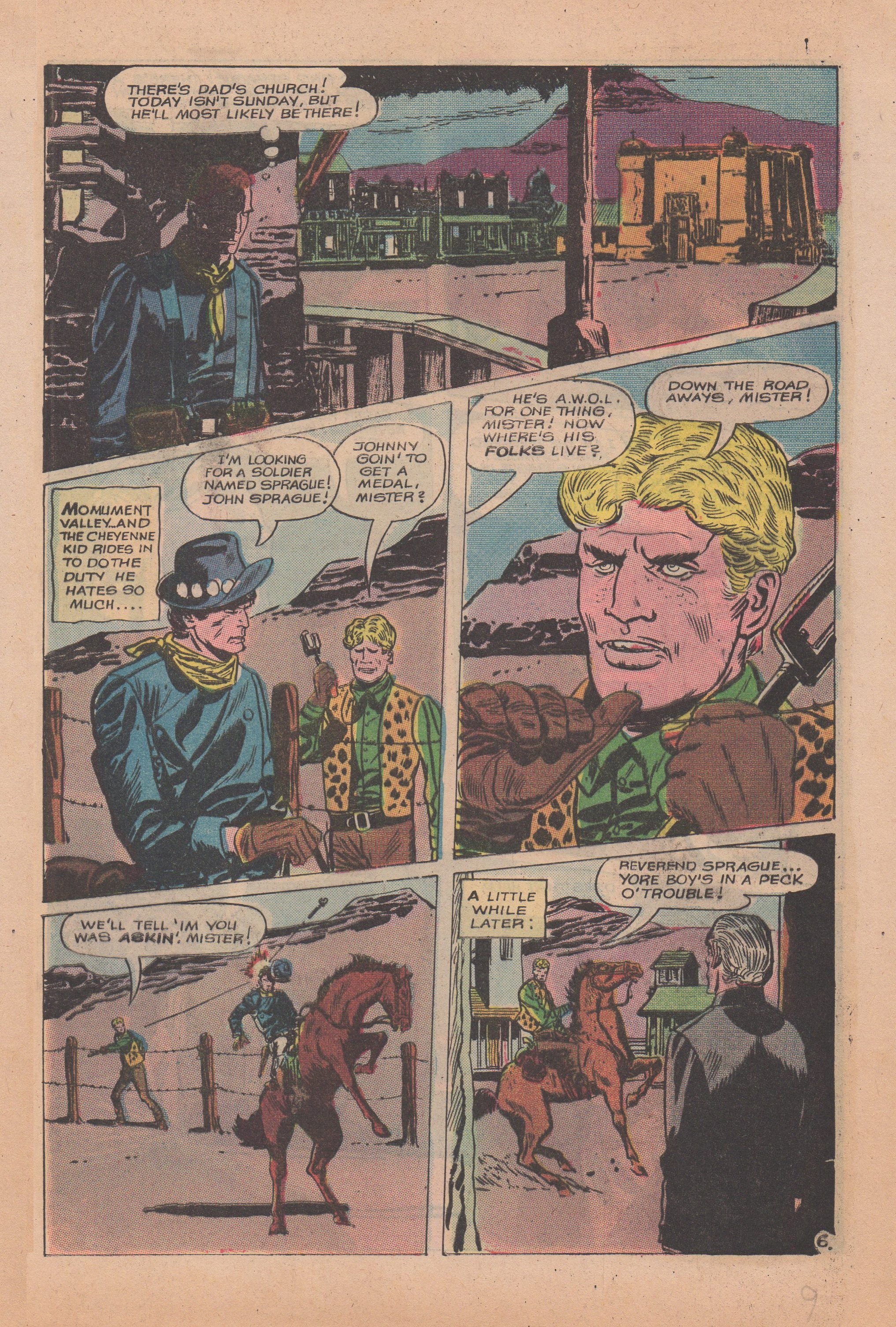 Read online Cheyenne Kid comic -  Issue #71 - 9