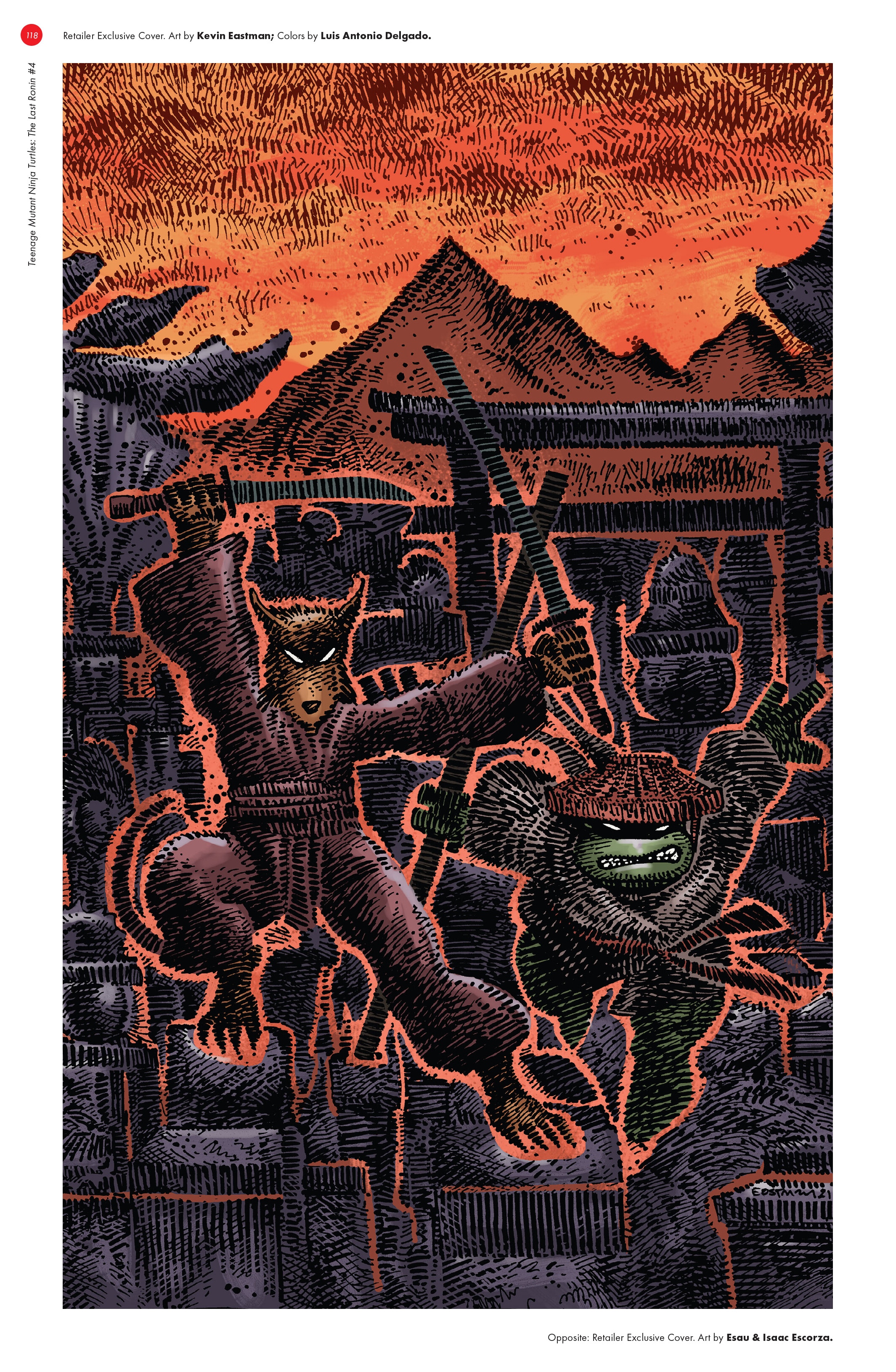 Read online Teenage Mutant Ninja Turtles: The Last Ronin - The Covers comic -  Issue # TPB (Part 2) - 15