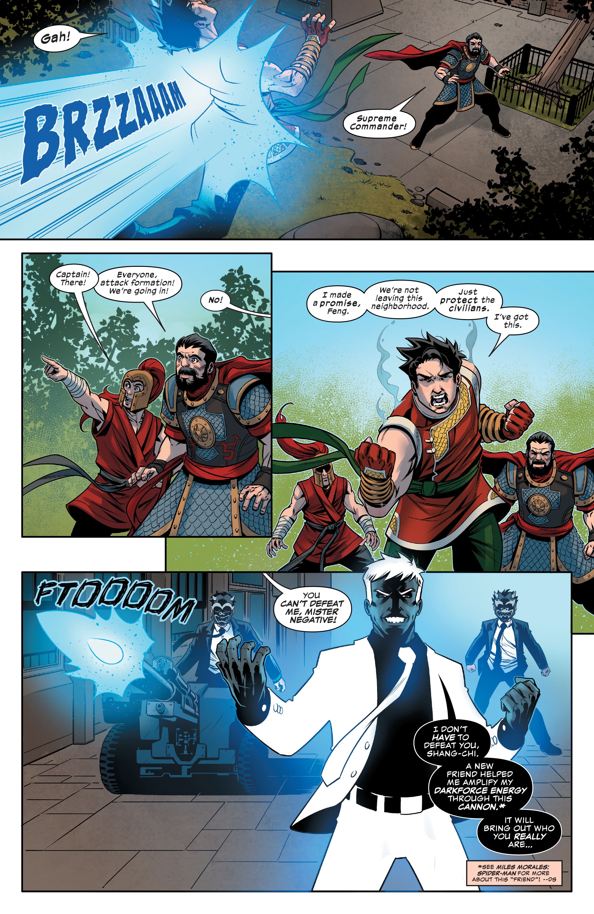 Read online Deadly Hands of Kung Fu: Gang War comic -  Issue #1 - 21