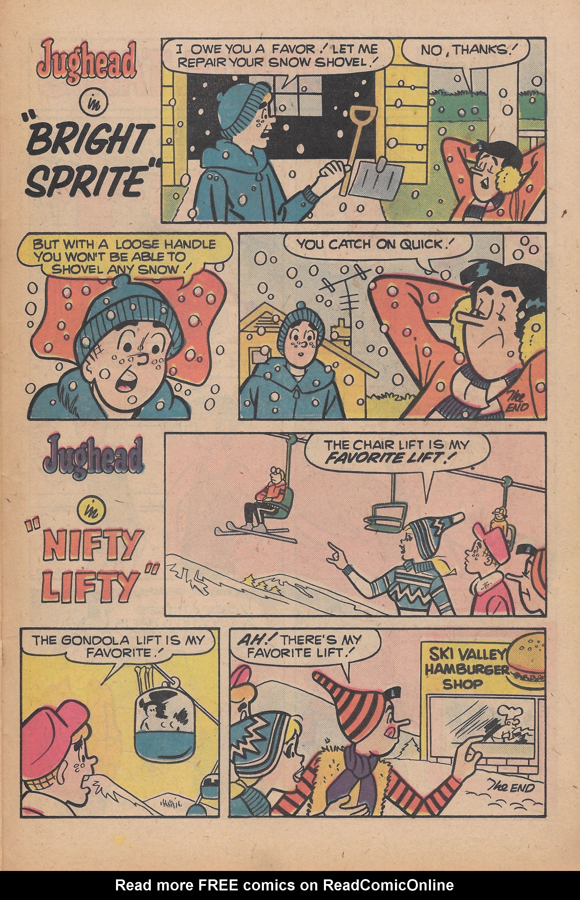 Read online Jughead's Jokes comic -  Issue #53 - 23