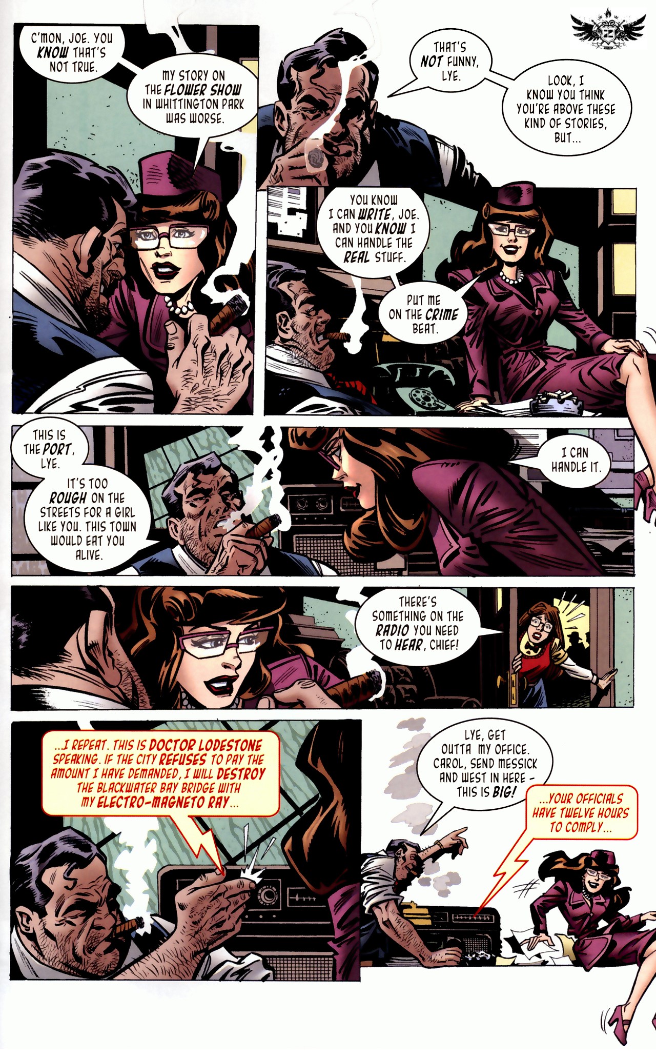 Read online Femme Noir: The Dark City Diaries comic -  Issue #1 - 26