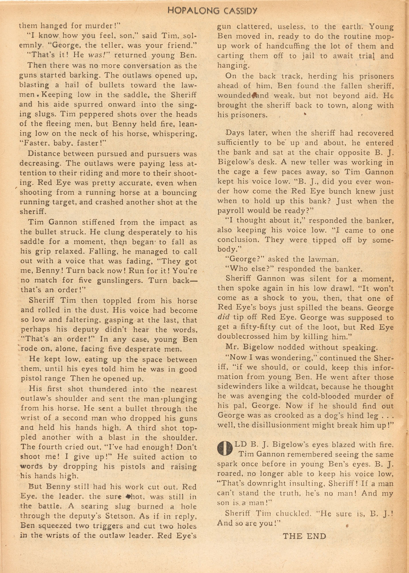 Read online Hopalong Cassidy comic -  Issue #57 - 24