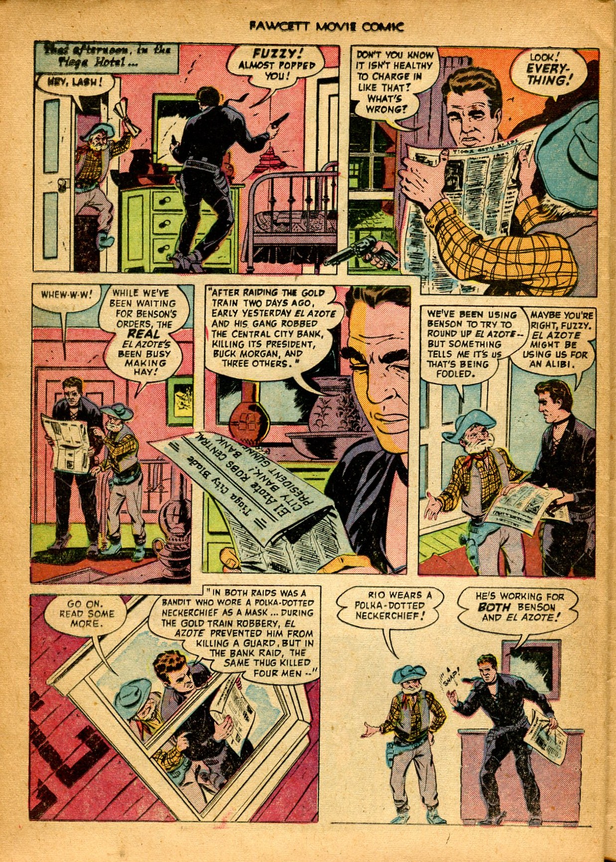 Read online Fawcett Movie Comic comic -  Issue #8 - 24