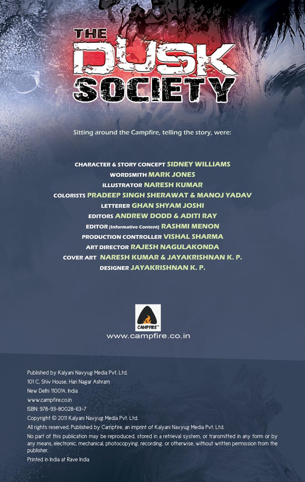 Read online Dusk Society comic -  Issue # TPB - 3