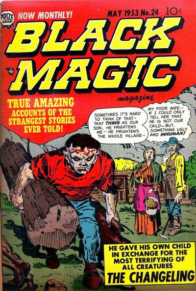 Read online Black Magic (1950) comic -  Issue #24 - 1