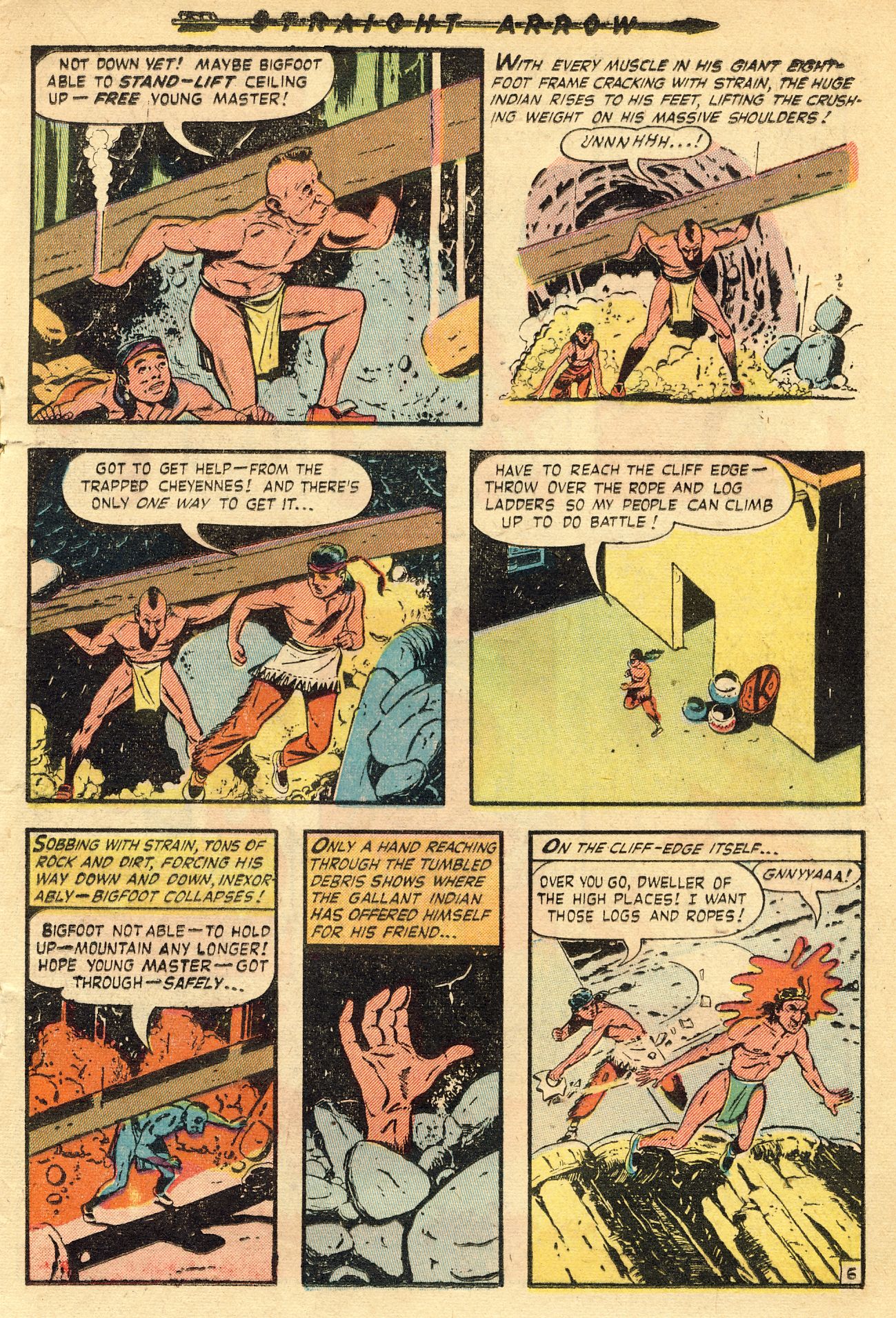 Read online Straight Arrow comic -  Issue #12 - 17