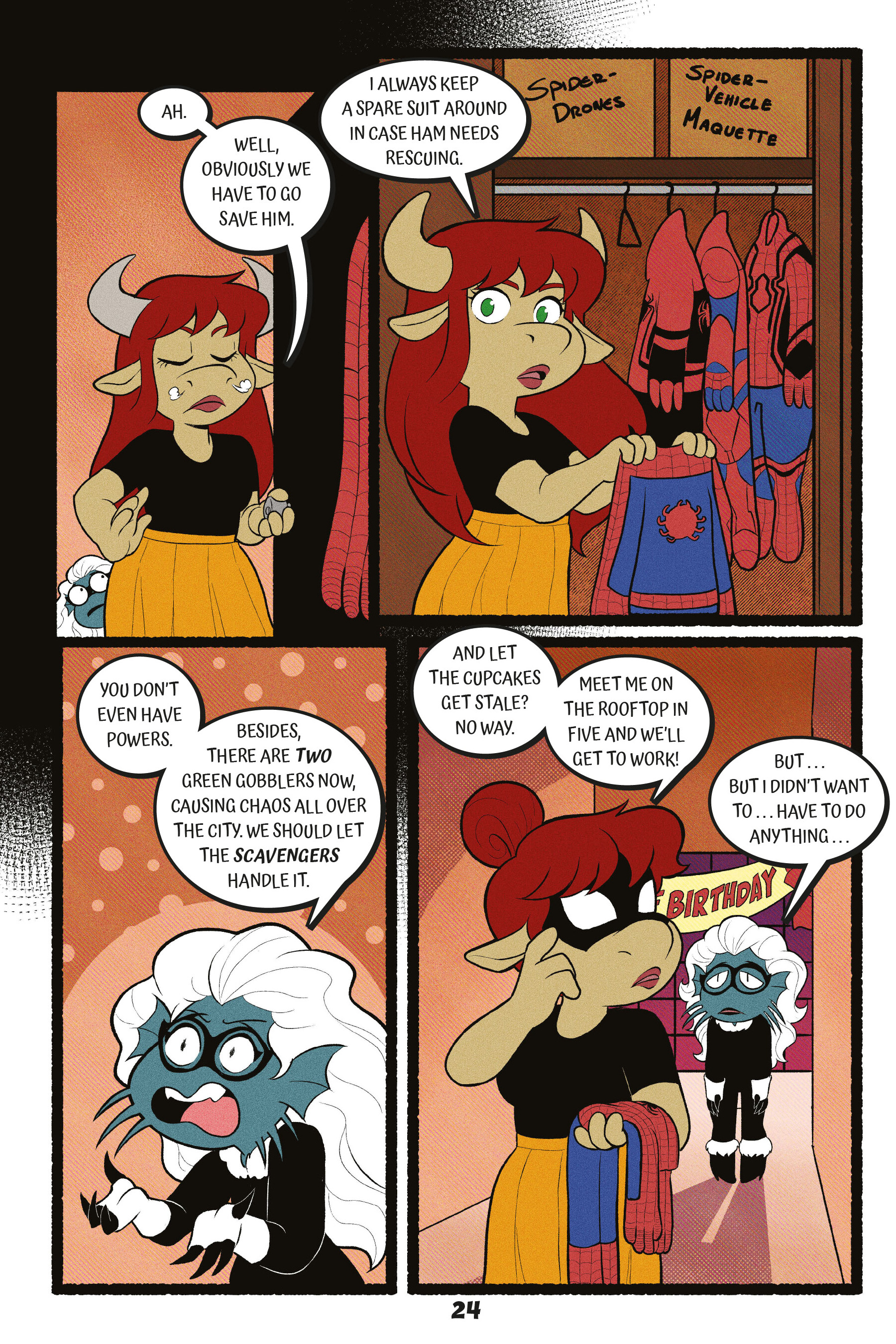 Read online Spider-Ham: A Pig in Time comic -  Issue # TPB - 27