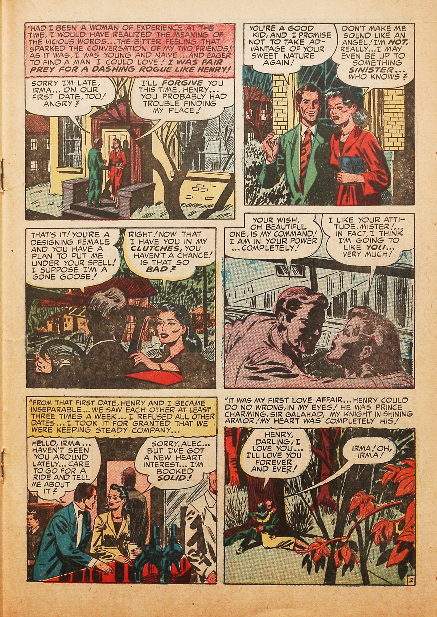 Read online Young Love (1949) comic -  Issue #21 - 27