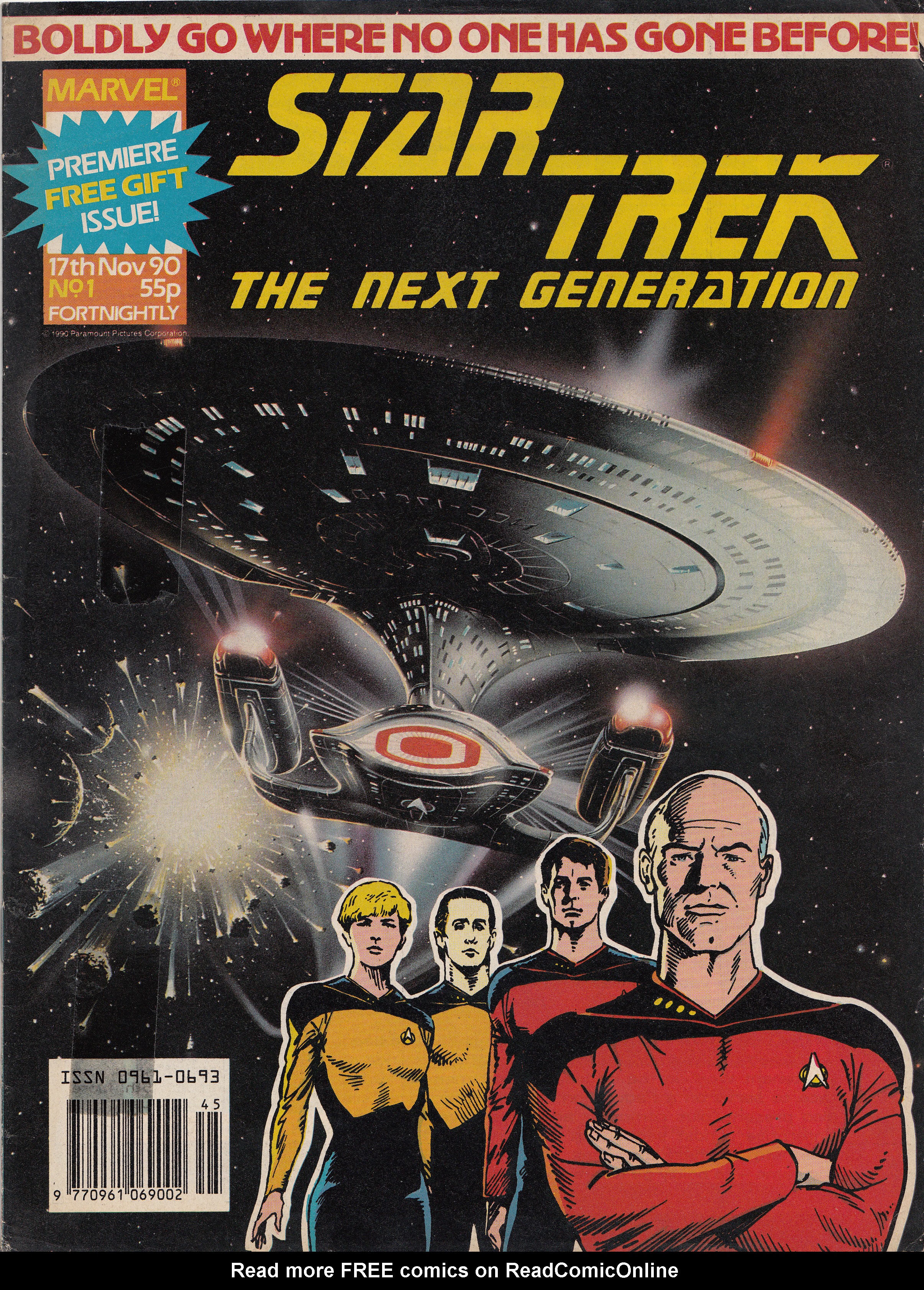Read online Star Trek The Next Generation (1990) comic -  Issue #1 - 1
