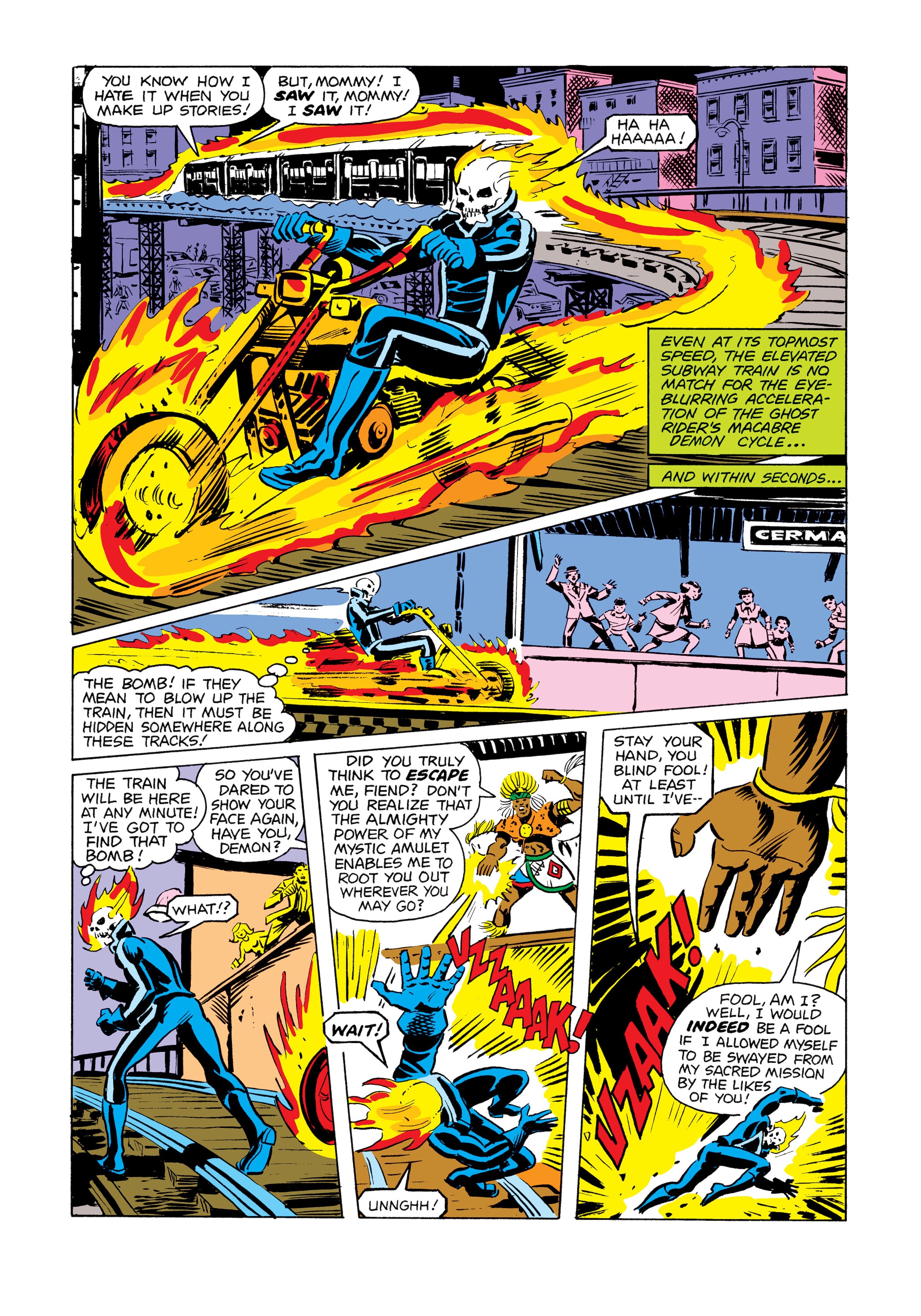 Read online Marvel Masterworks: Ghost Rider comic -  Issue # TPB 5 (Part 3) - 36