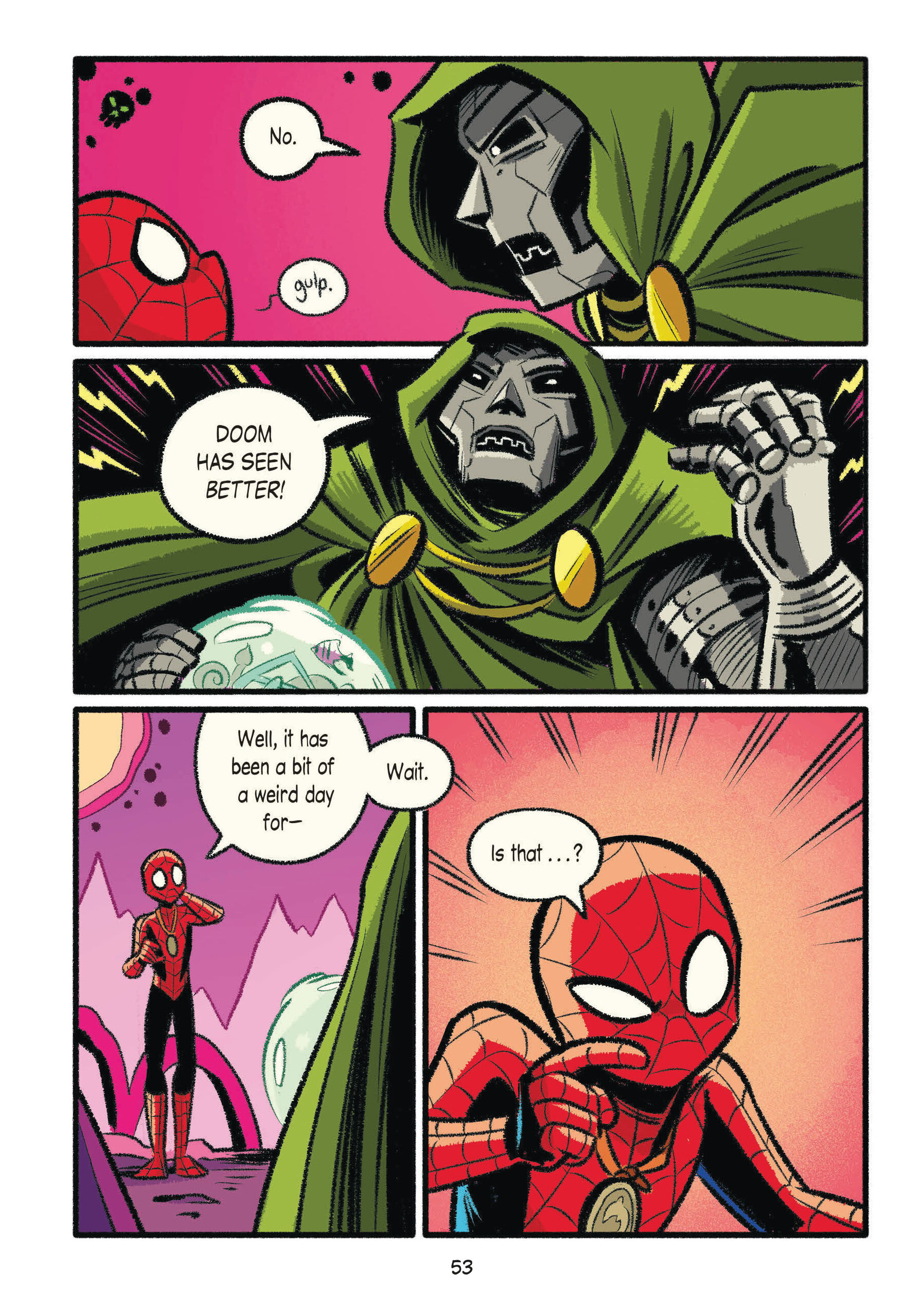 Read online Spider-Man: Quantum Quest! comic -  Issue # TPB - 60
