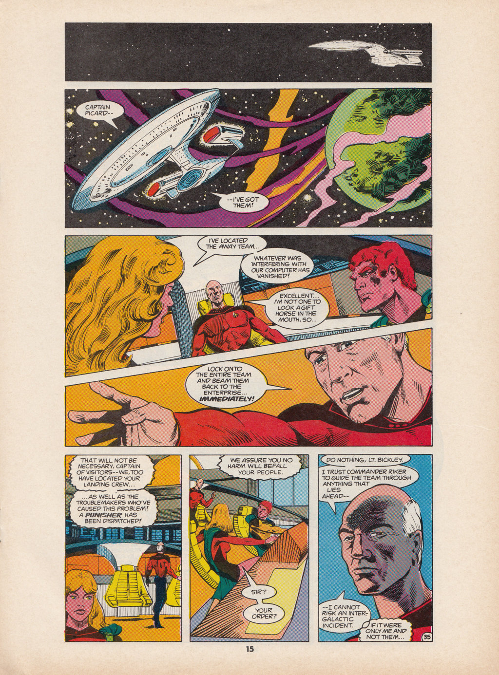 Read online Star Trek The Next Generation (1990) comic -  Issue #2 - 15