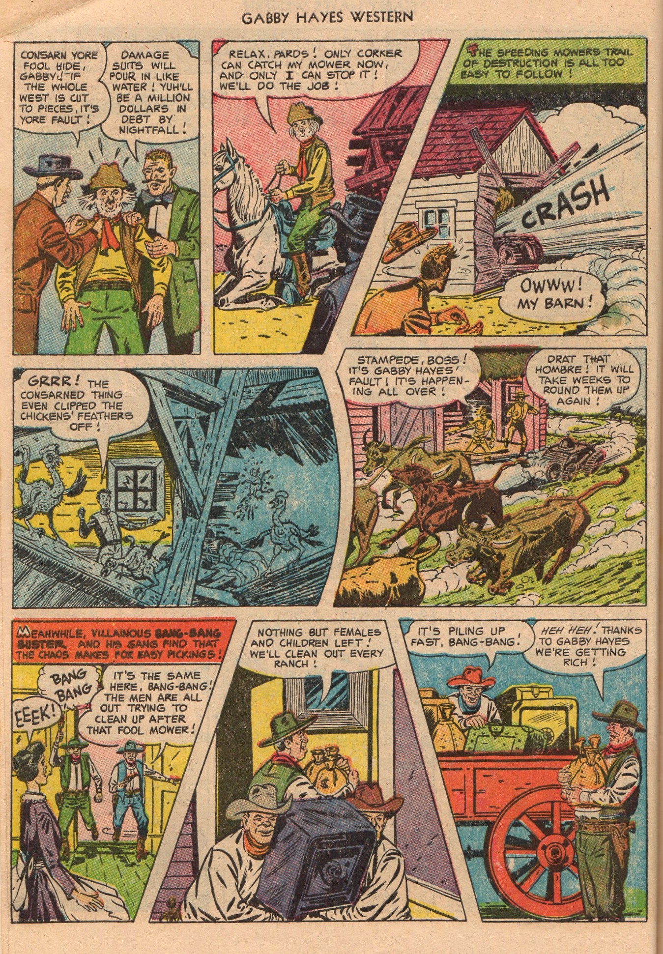 Read online Gabby Hayes Western comic -  Issue #50 - 6
