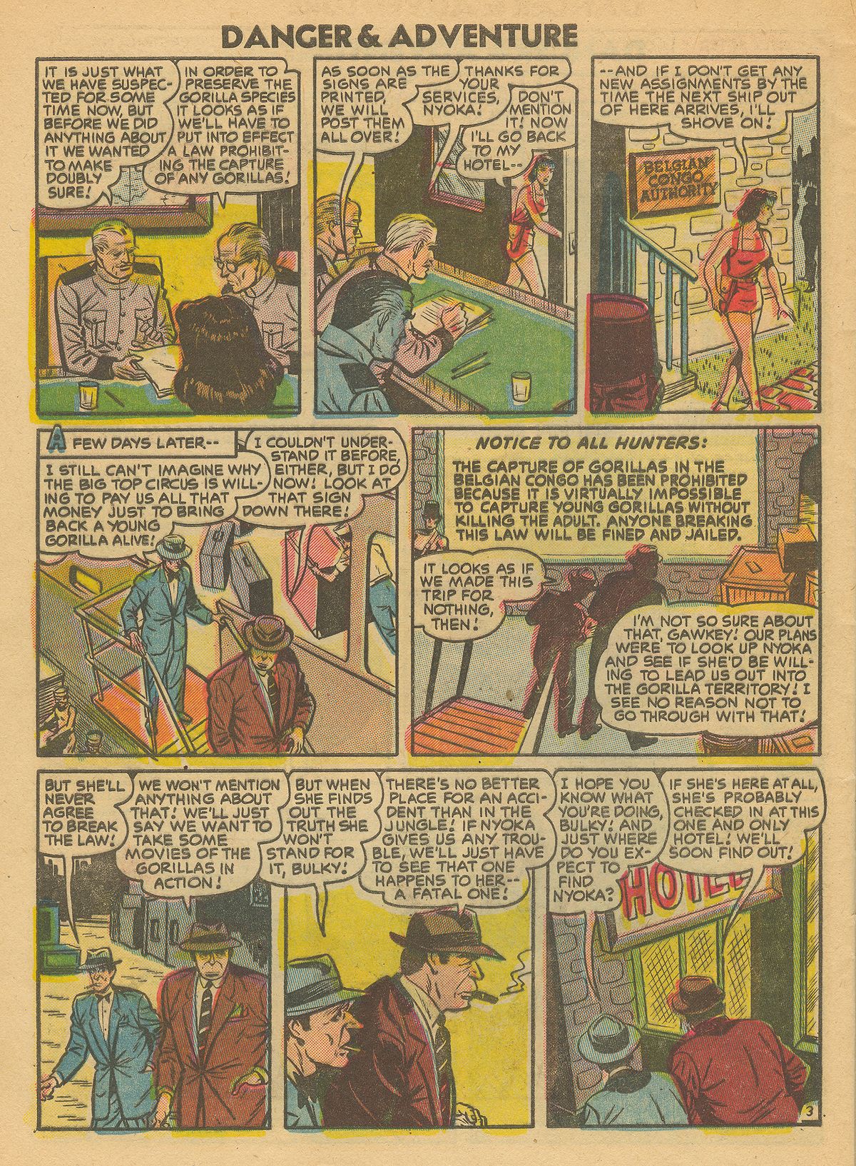 Read online Danger and Adventure comic -  Issue #23 - 28