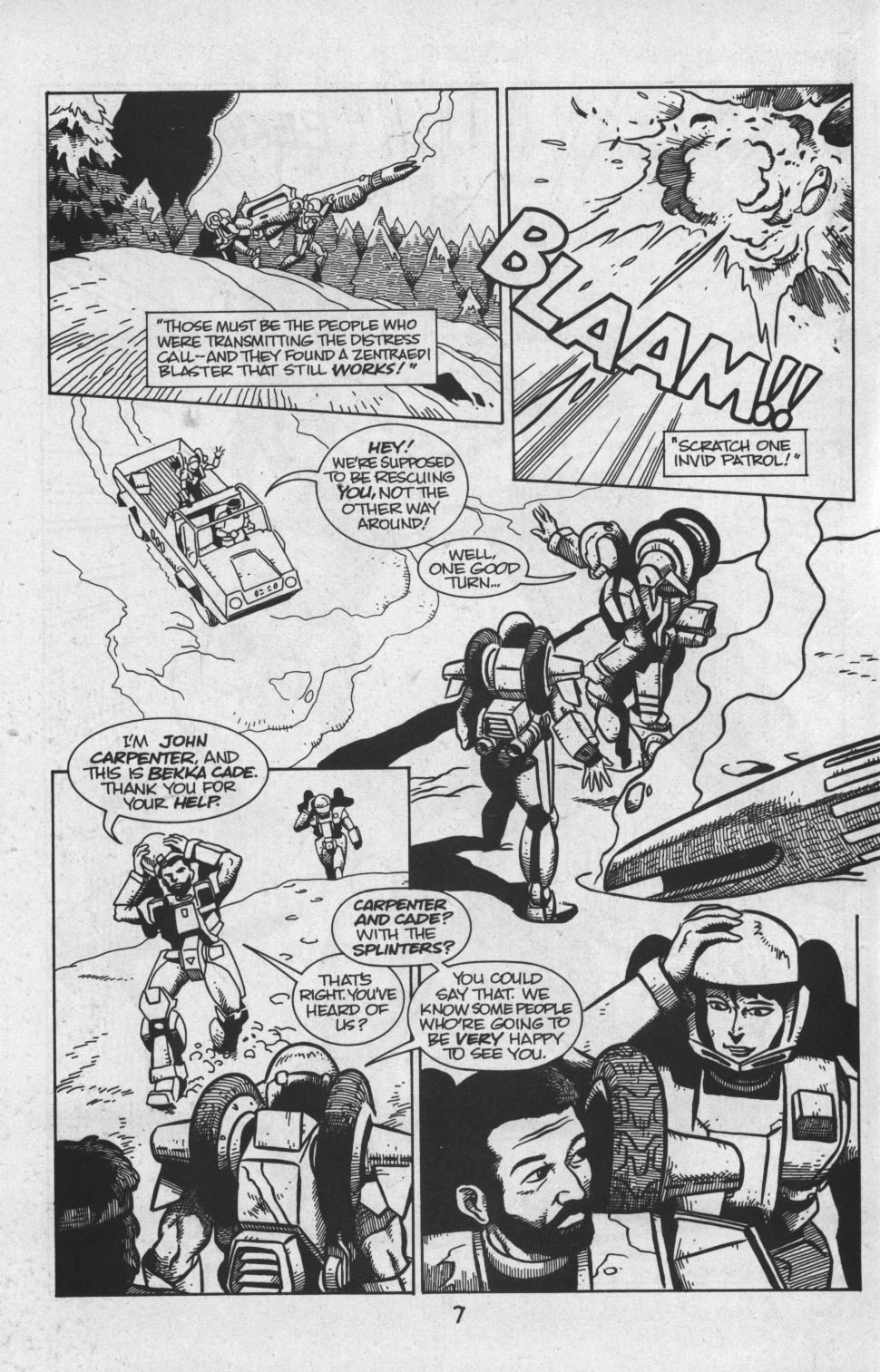 Read online Robotech: Invid War comic -  Issue #15 - 9