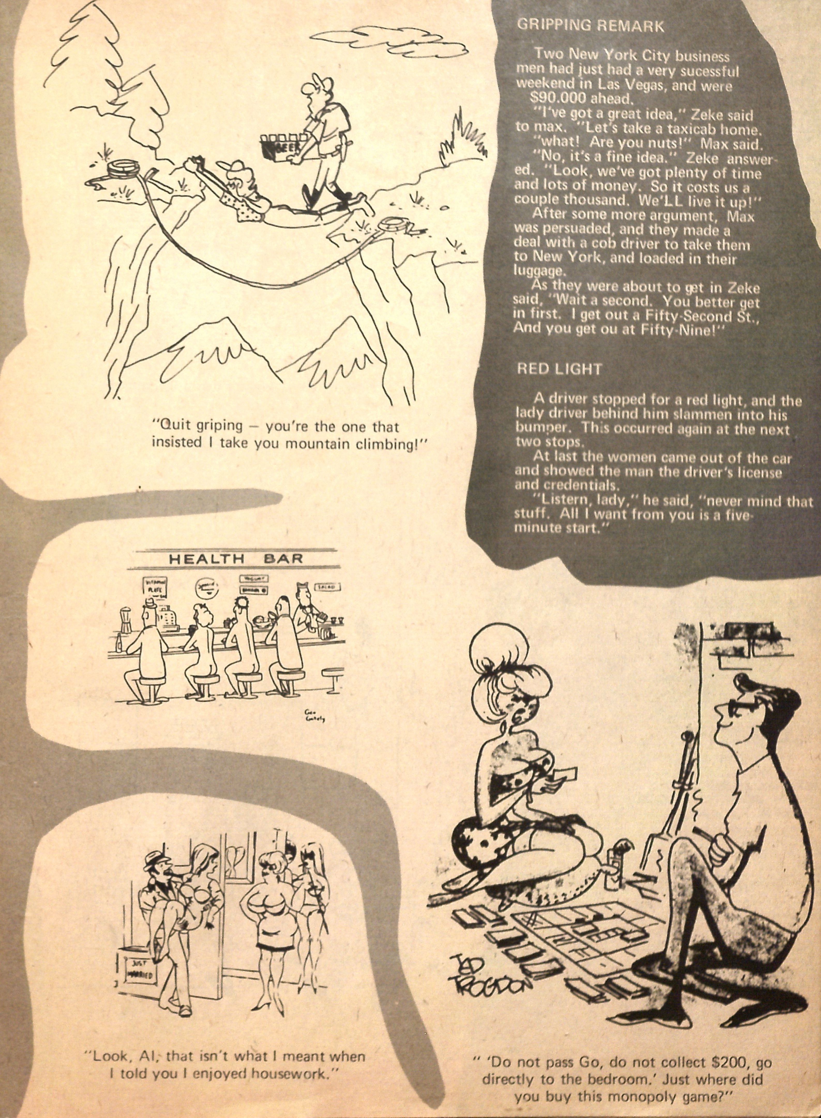 Read online Cartoons and Gags comic -  Issue #90 - 21