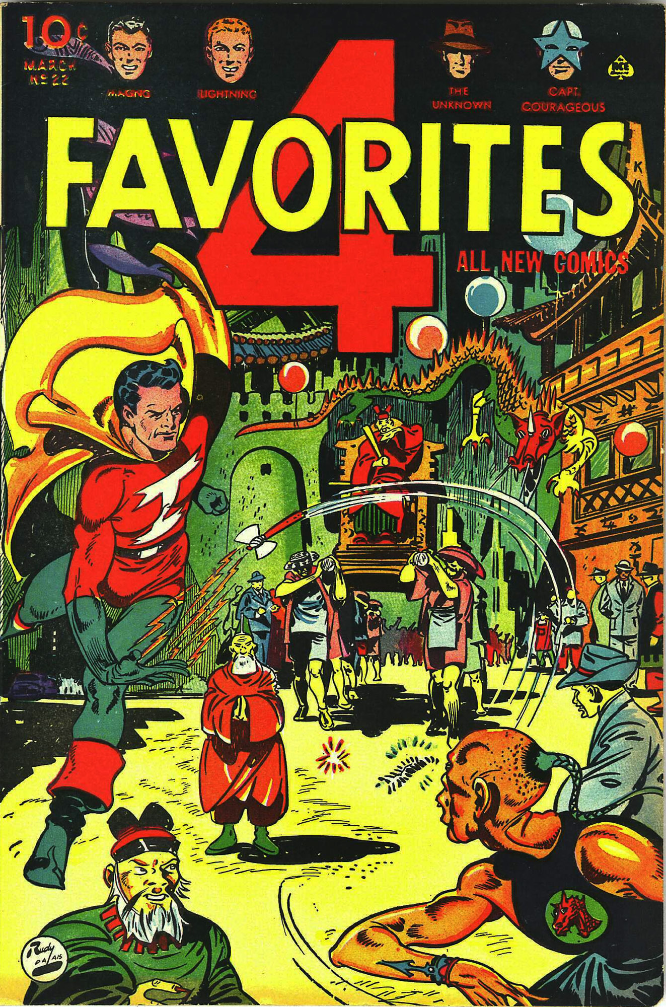 Read online Four Favorites comic -  Issue #22 - 1