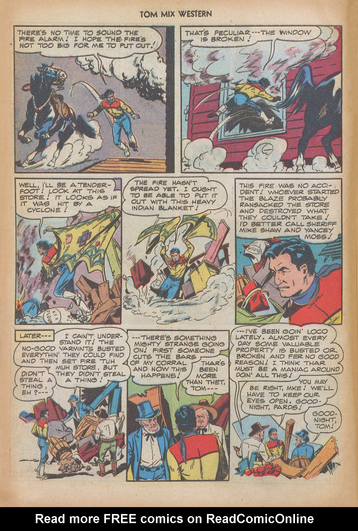 Read online Tom Mix Western (1948) comic -  Issue #10 - 8