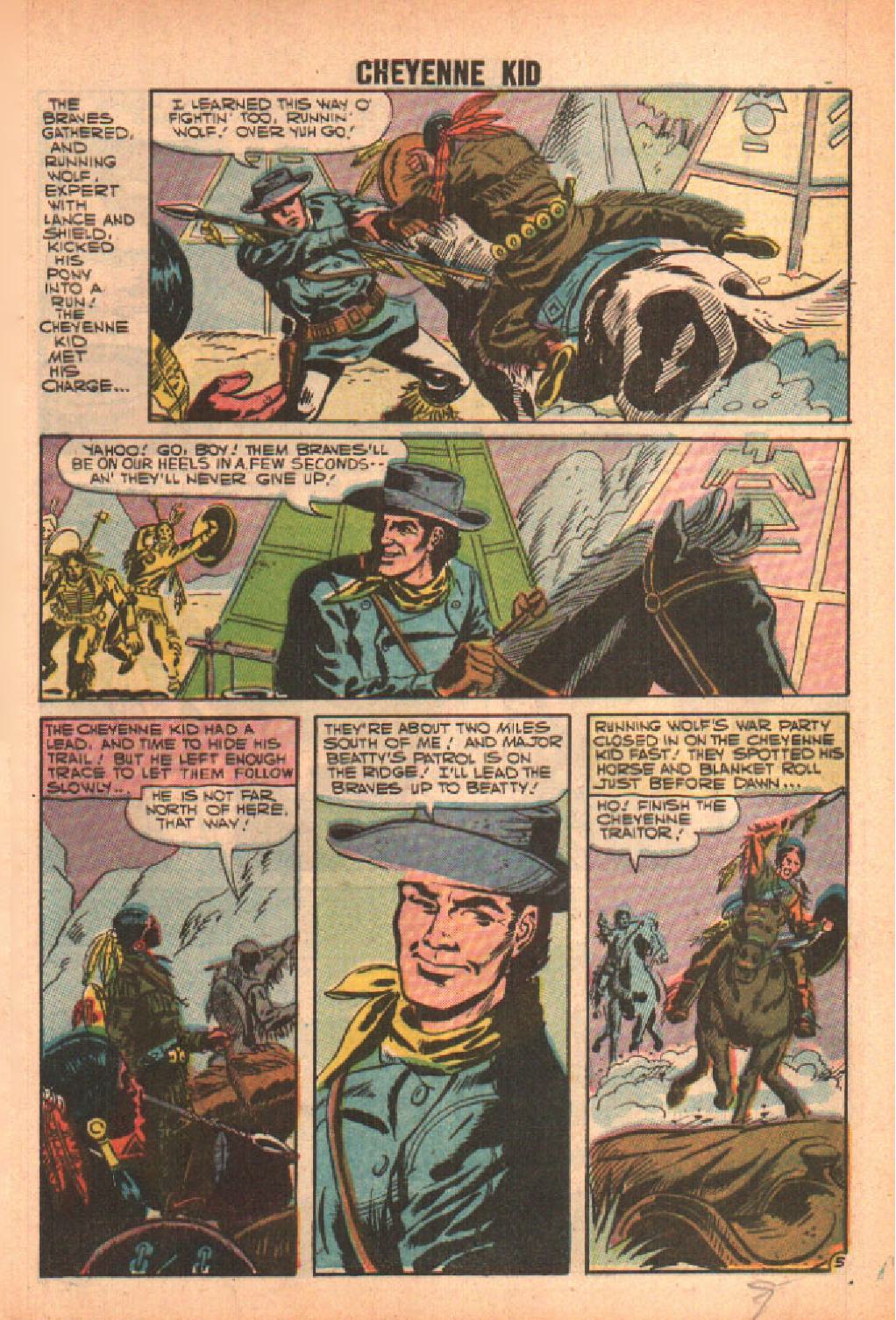 Read online Cheyenne Kid comic -  Issue #11 - 7