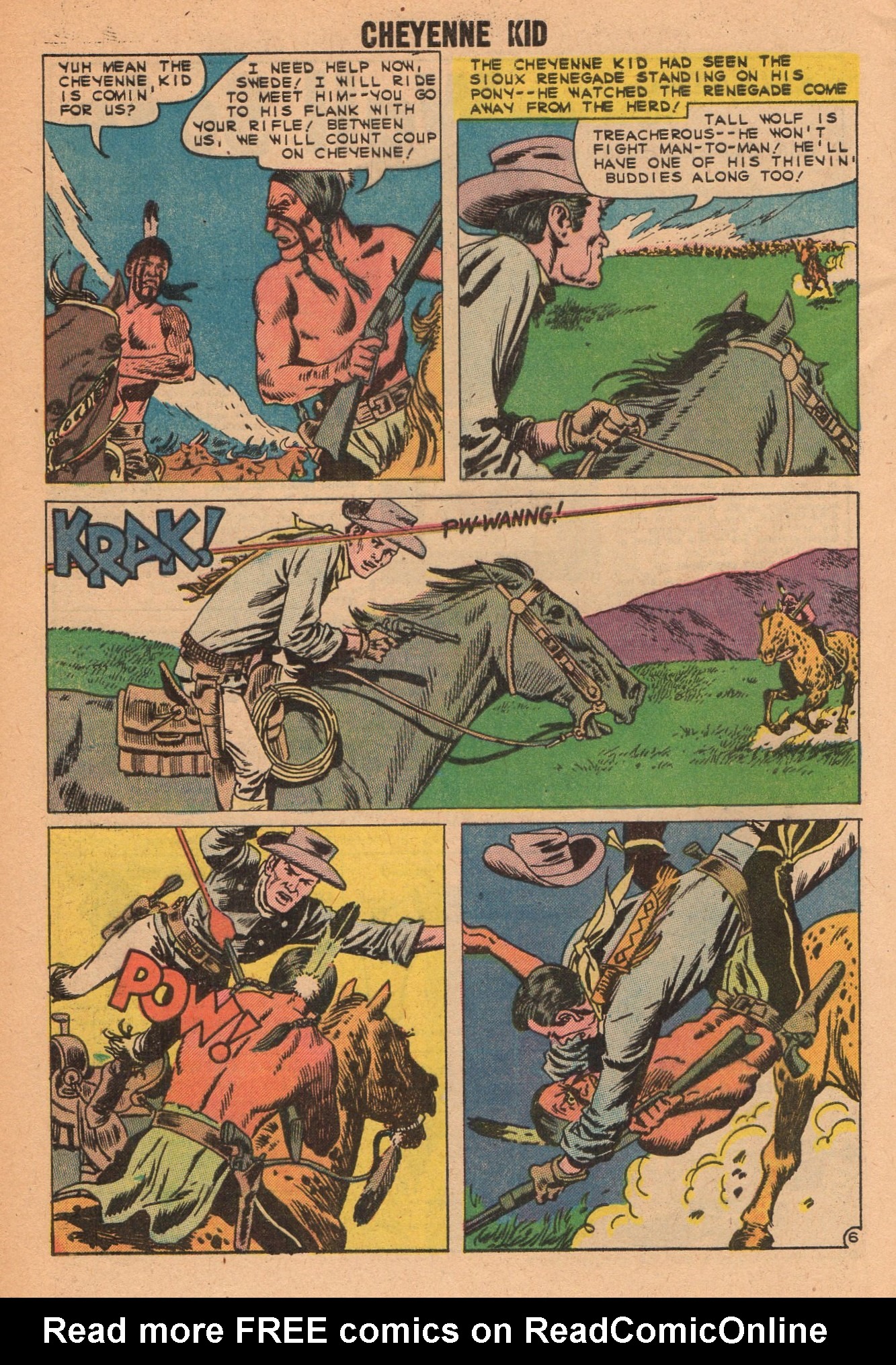 Read online Cheyenne Kid comic -  Issue #21 - 32