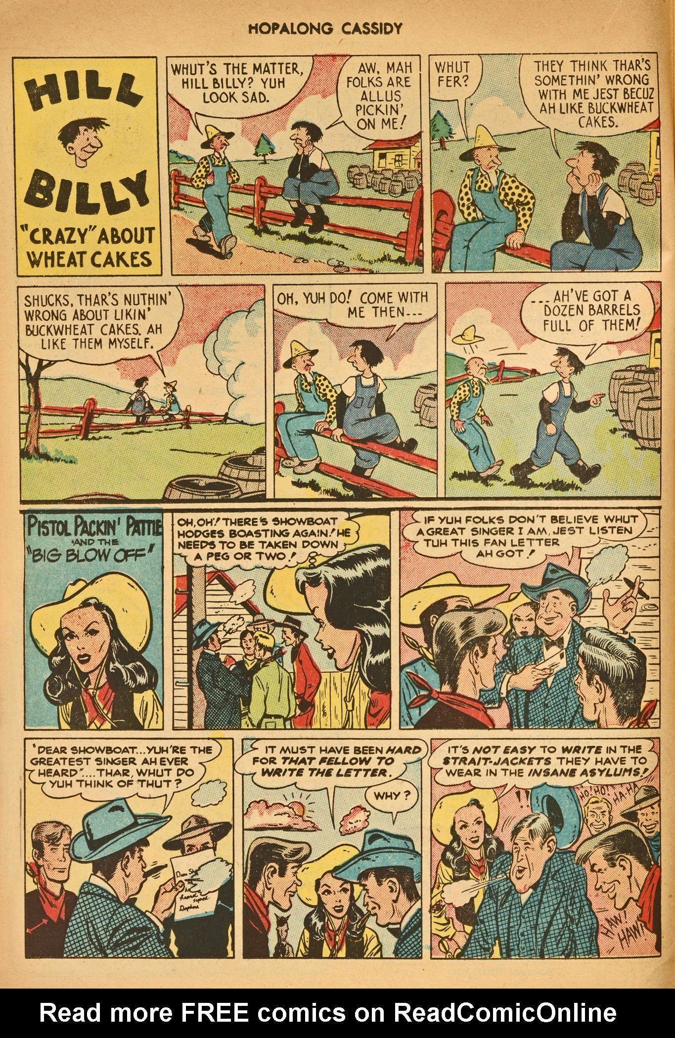 Read online Hopalong Cassidy comic -  Issue #14 - 14