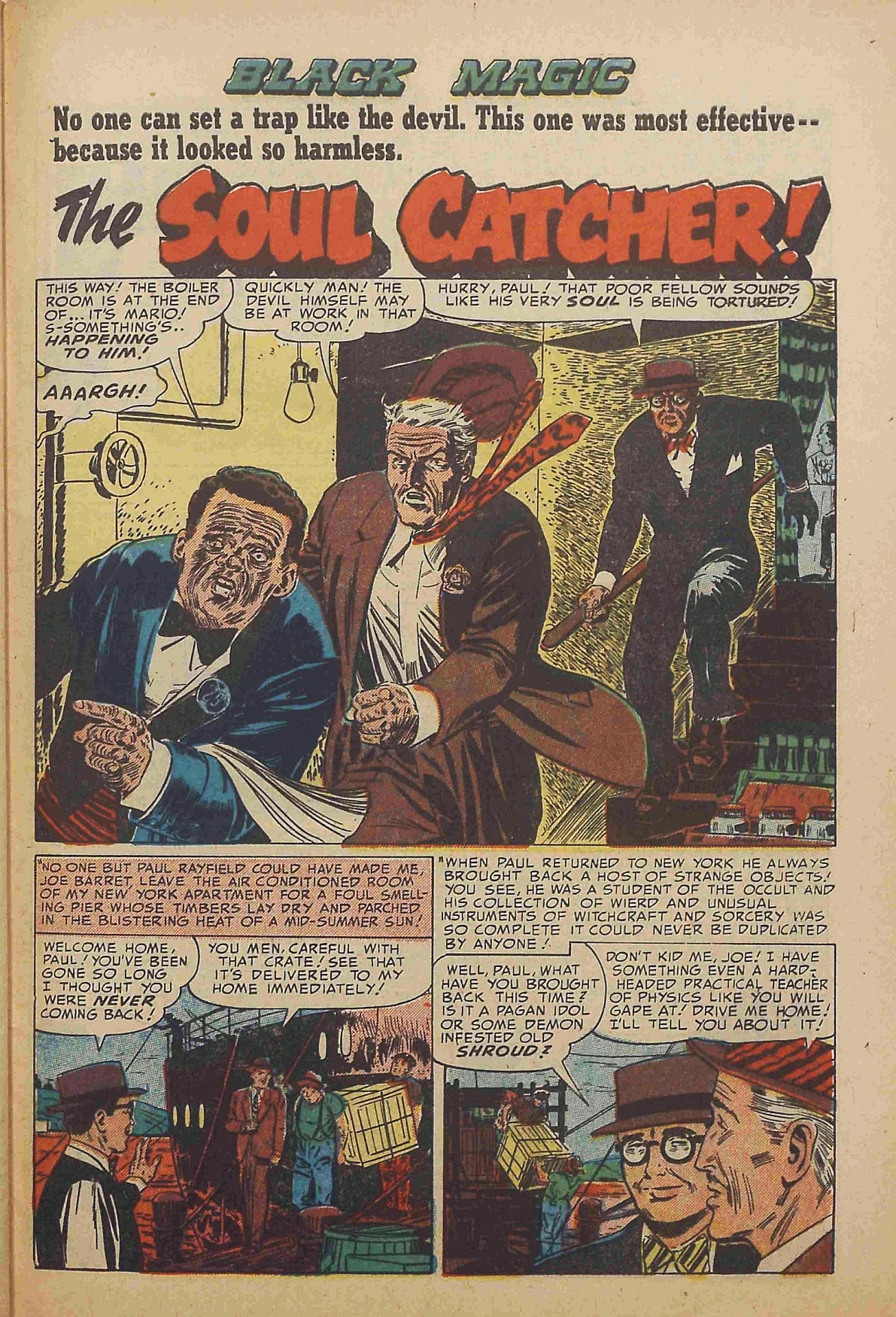 Read online Black Magic (1950) comic -  Issue #22 - 37