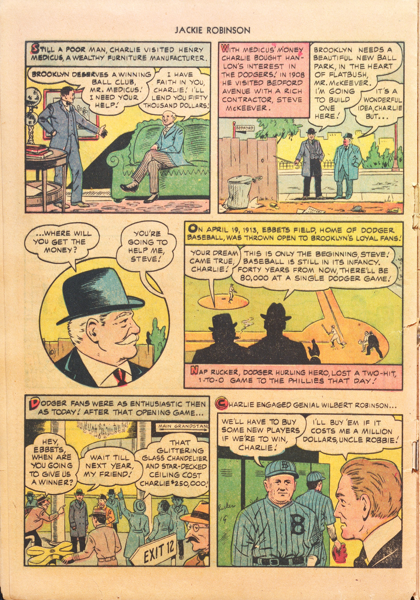 Read online Jackie Robinson comic -  Issue #4 - 16