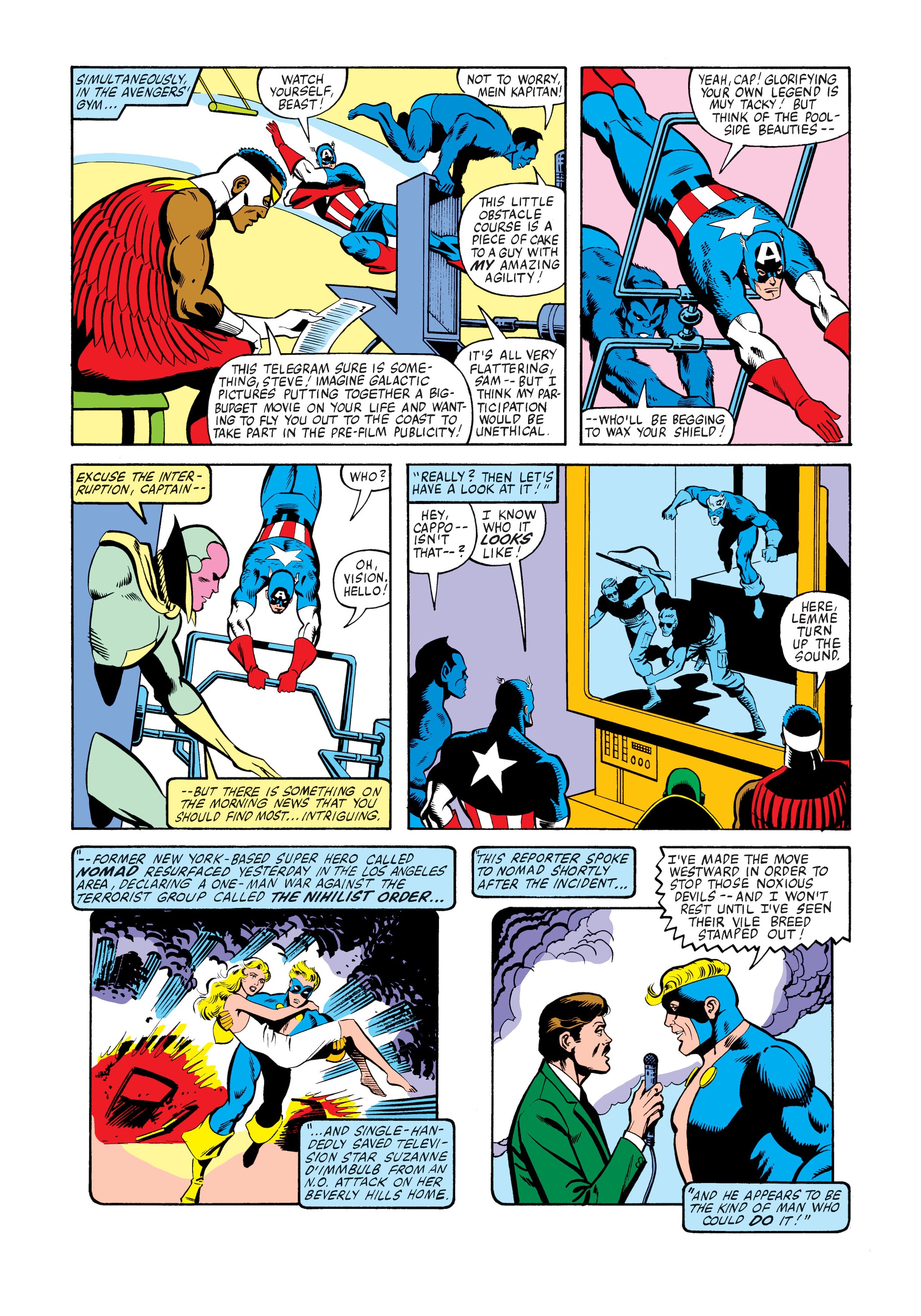 Read online Marvel Masterworks: Captain America comic -  Issue # TPB 15 (Part 1) - 16