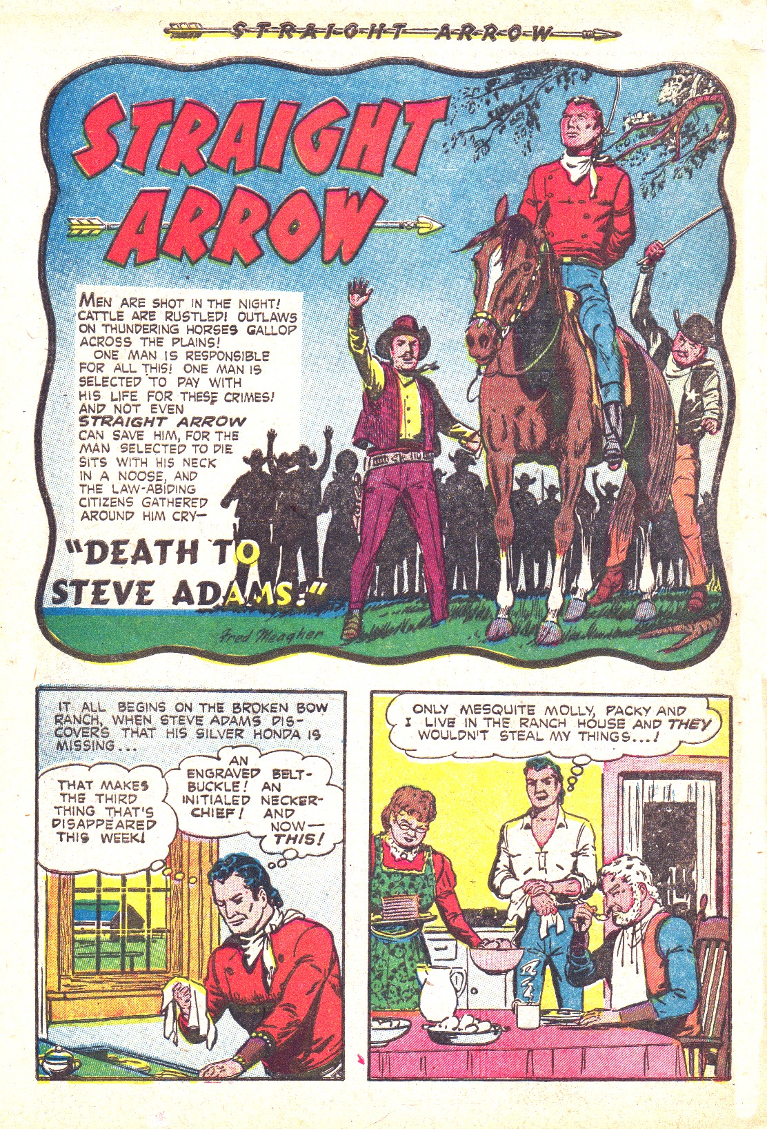 Read online Straight Arrow comic -  Issue #26 - 26