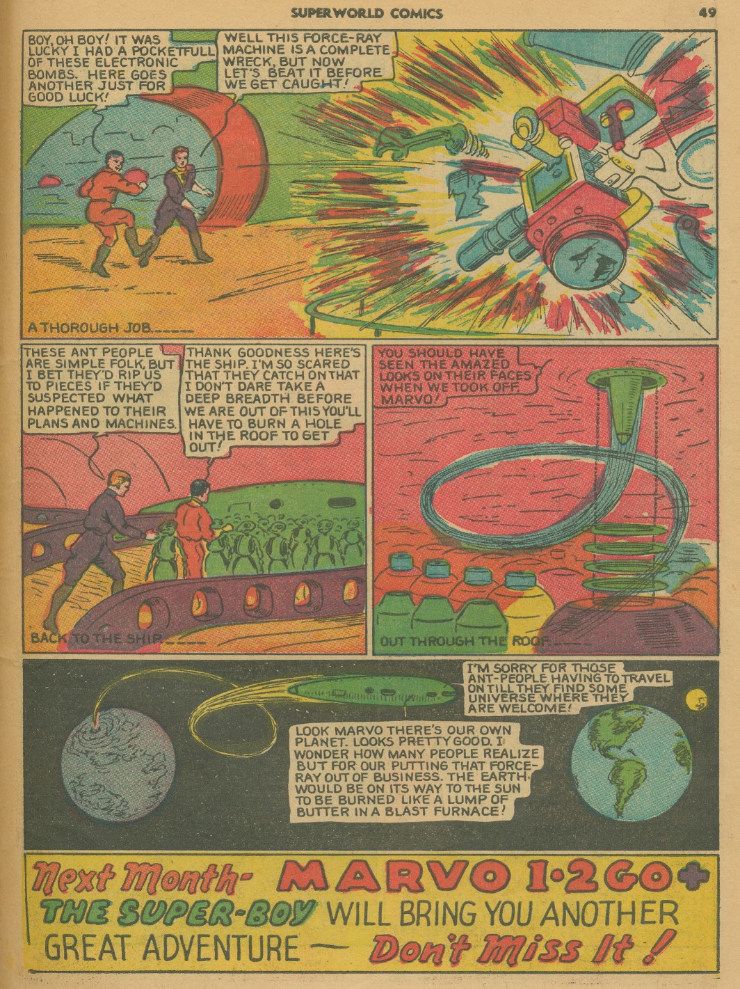 Read online Superworld Comics comic -  Issue #3 - 49