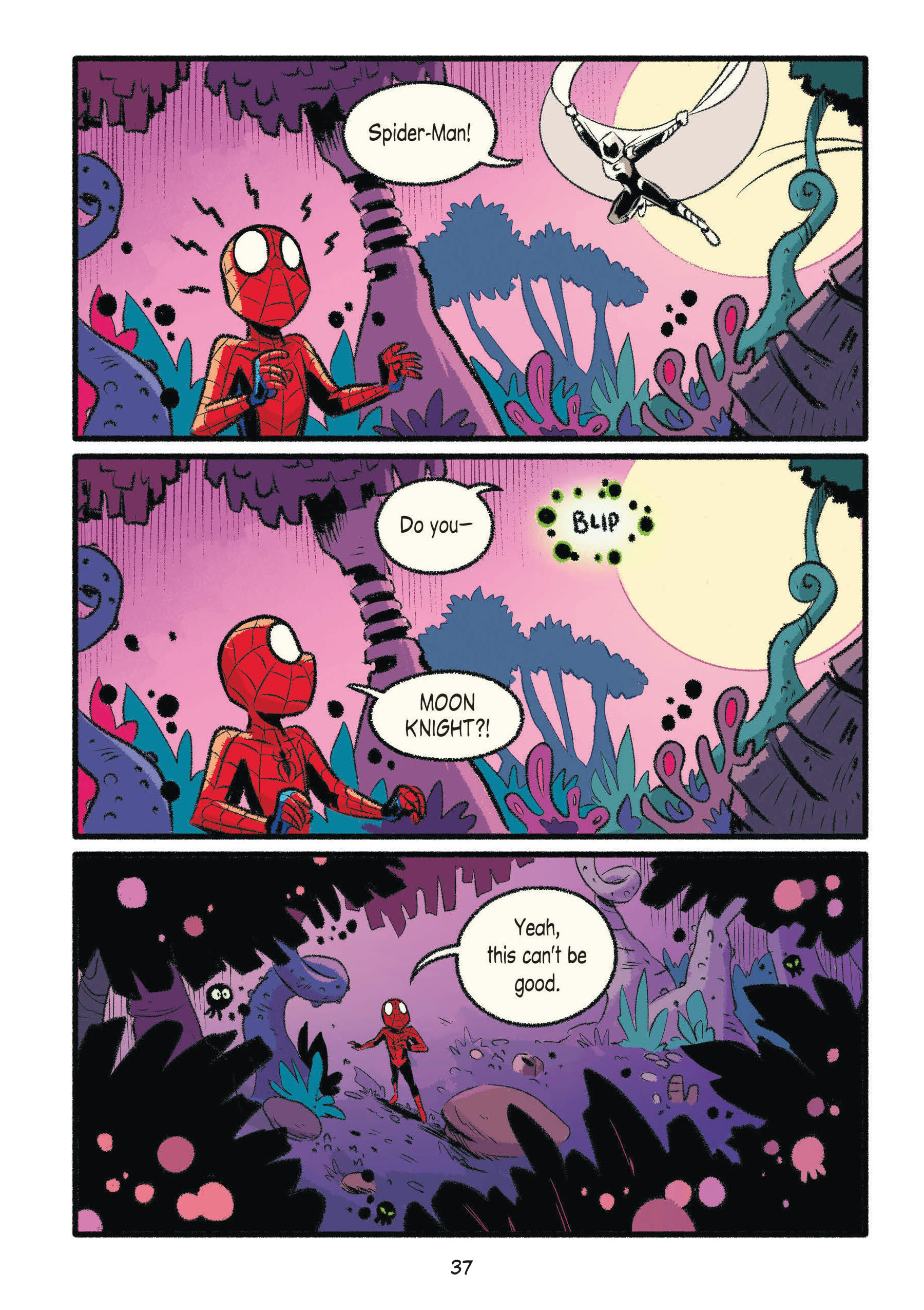Read online Spider-Man: Quantum Quest! comic -  Issue # TPB - 45