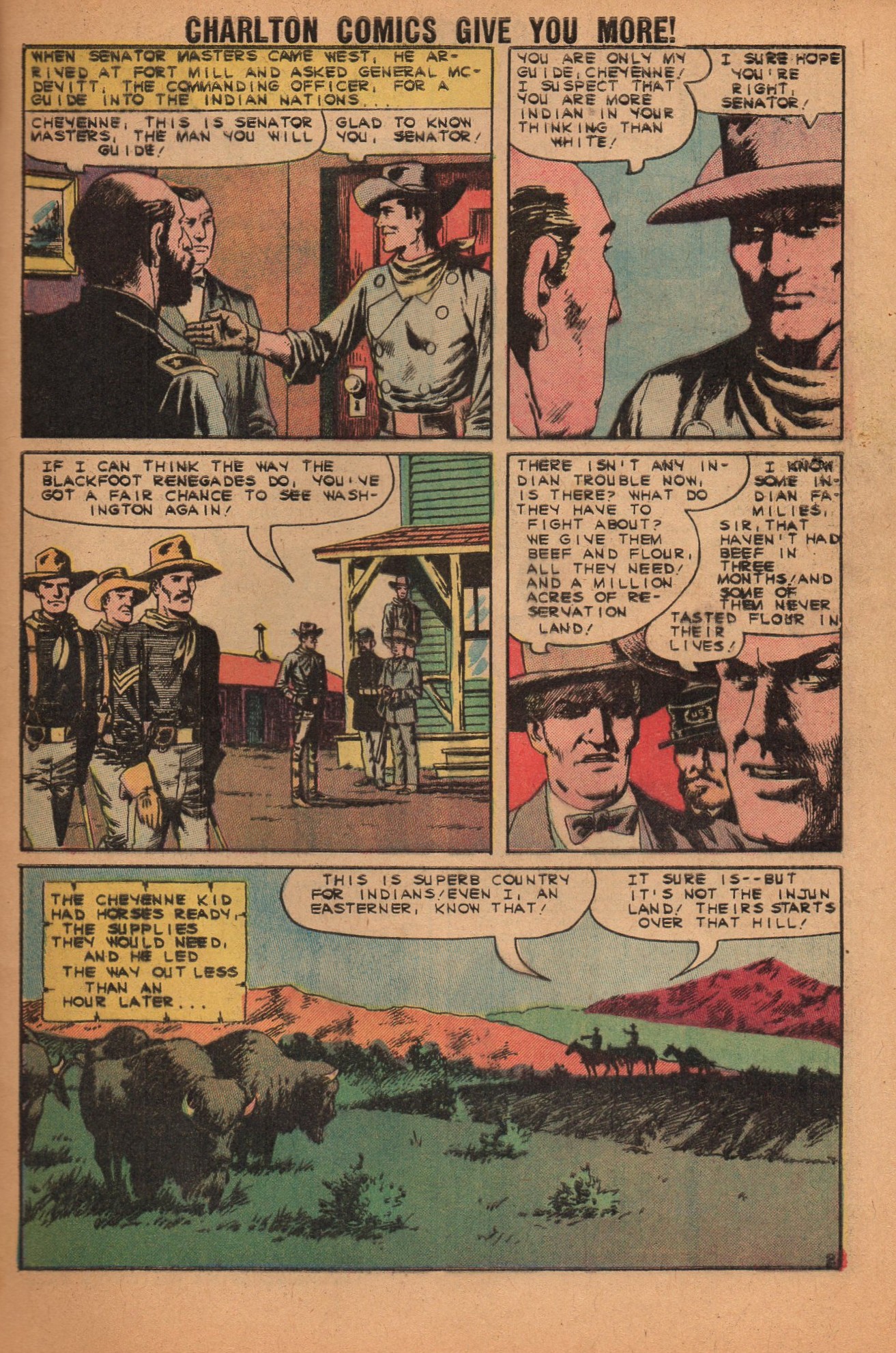 Read online Cheyenne Kid comic -  Issue #26 - 29