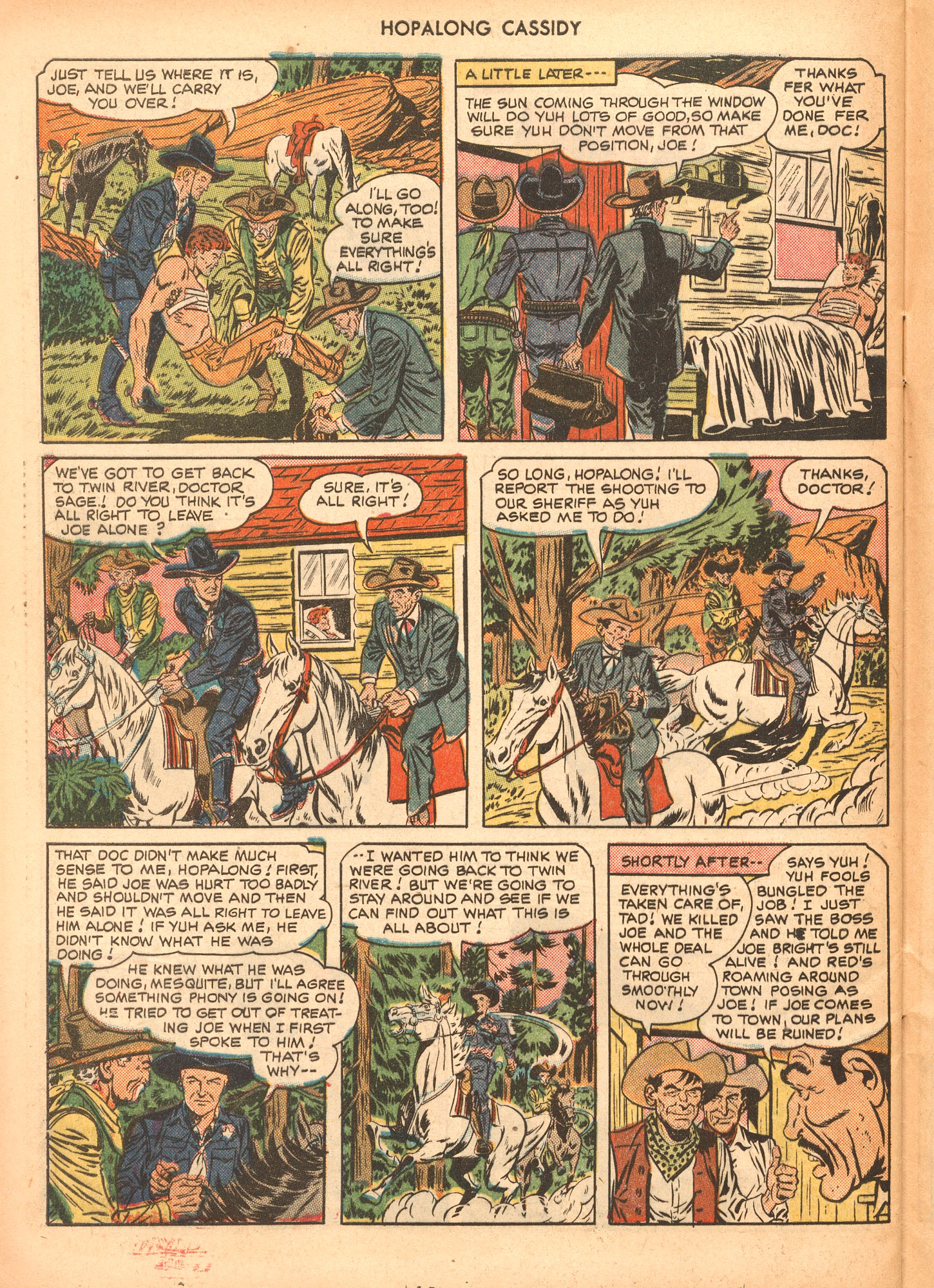 Read online Hopalong Cassidy comic -  Issue #47 - 44