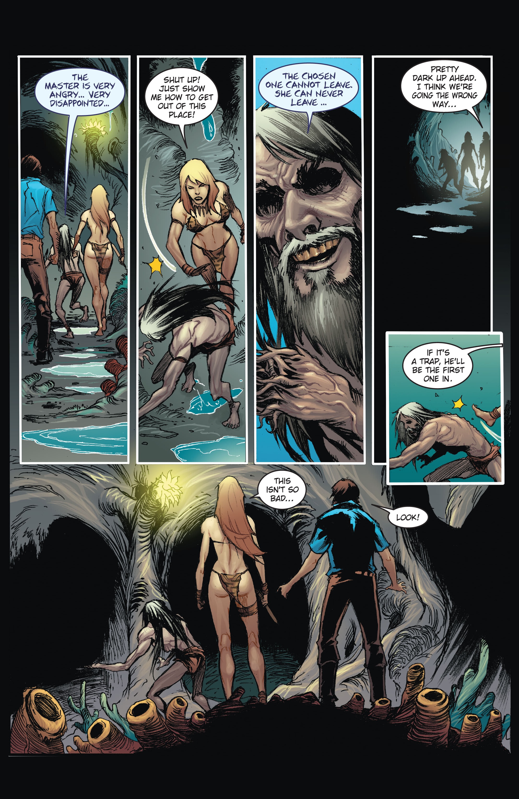 Read online Frank Cho's Jungle Girl: The Complete Omnibus comic -  Issue # TPB (Part 3) - 21
