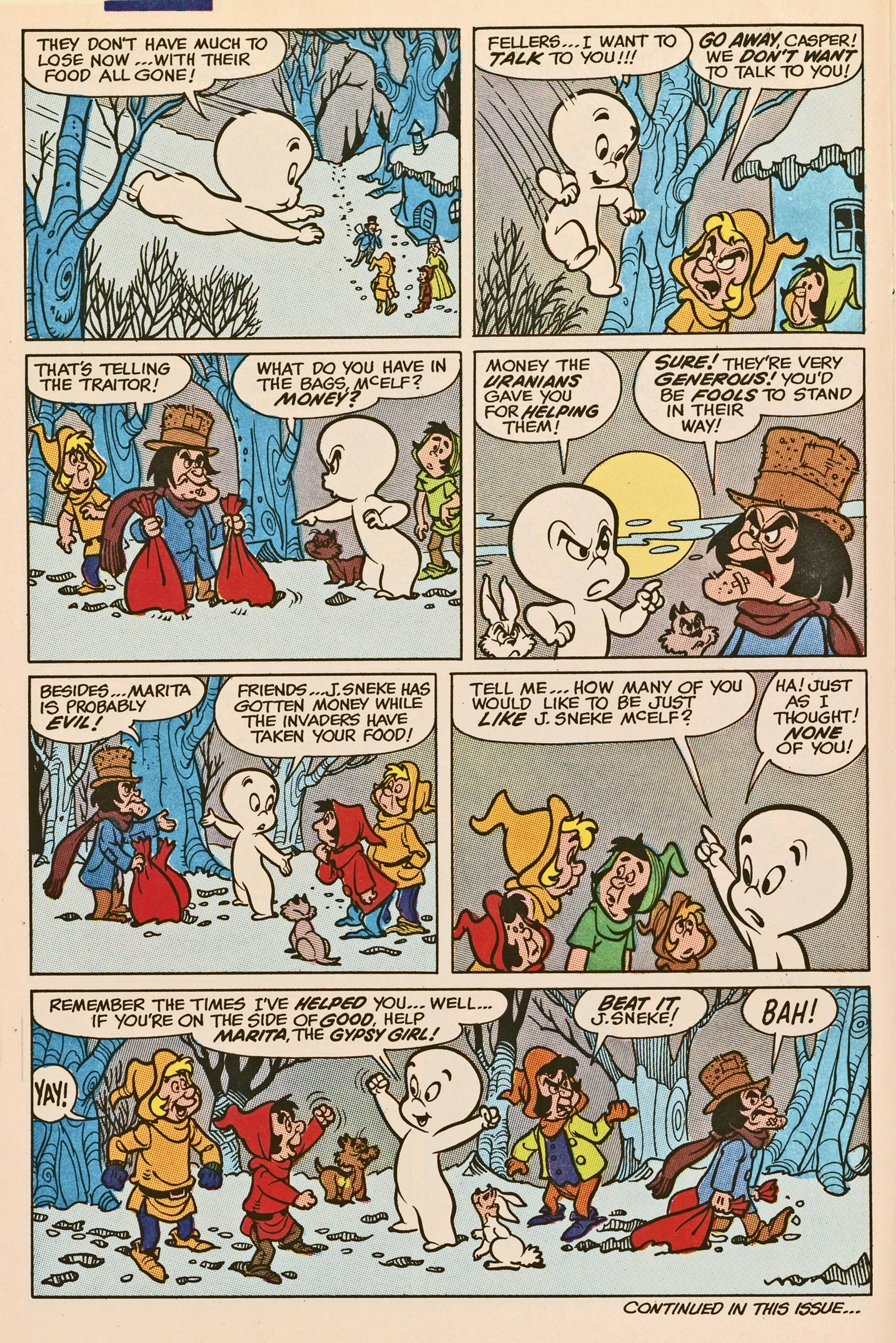 Read online Casper the Friendly Ghost (1991) comic -  Issue #14 - 16