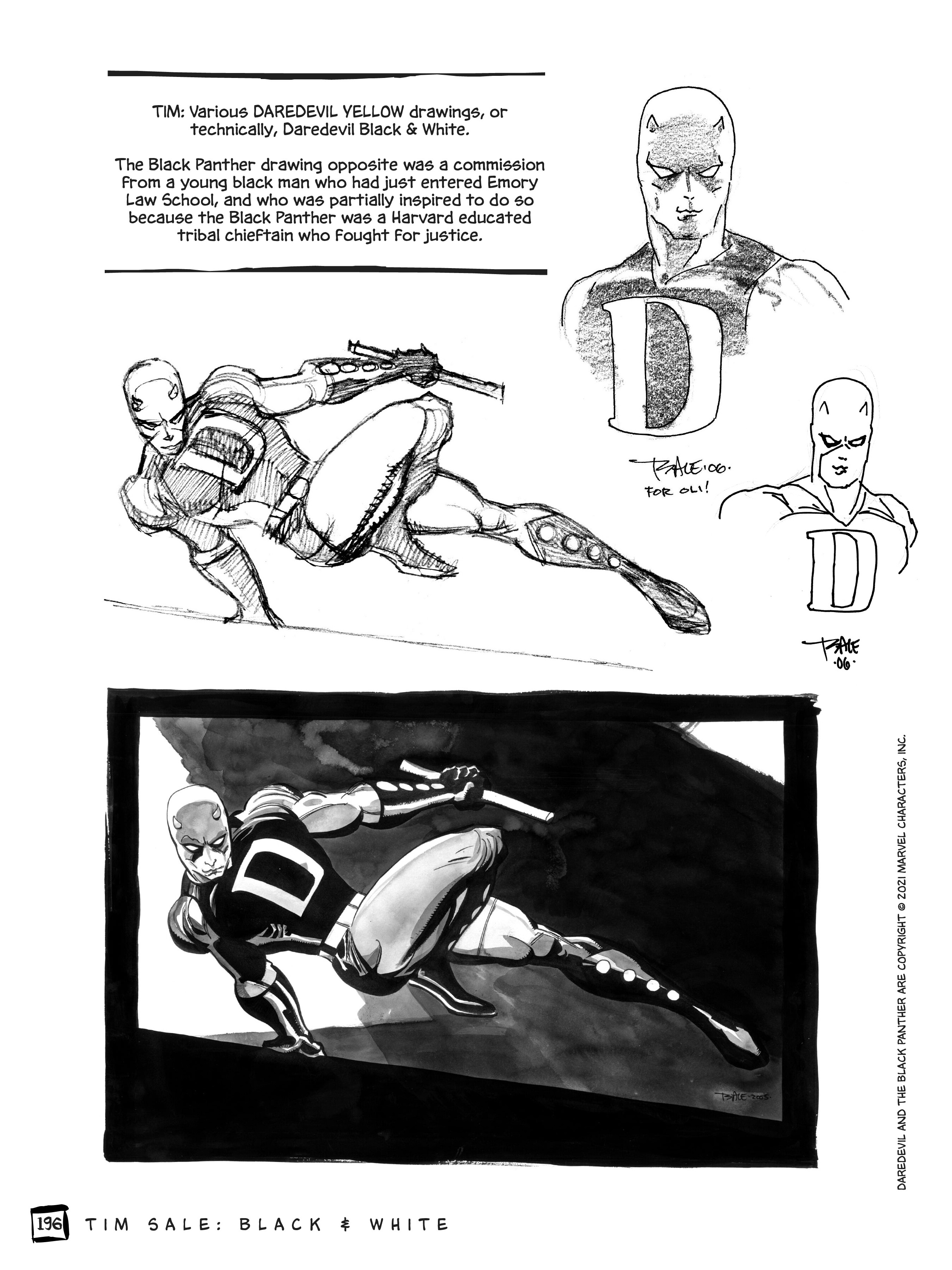 Read online Drawing Heroes in the Backyard: Tim Sale Black and White, Revised and Expanded comic -  Issue # TPB (Part 2) - 85