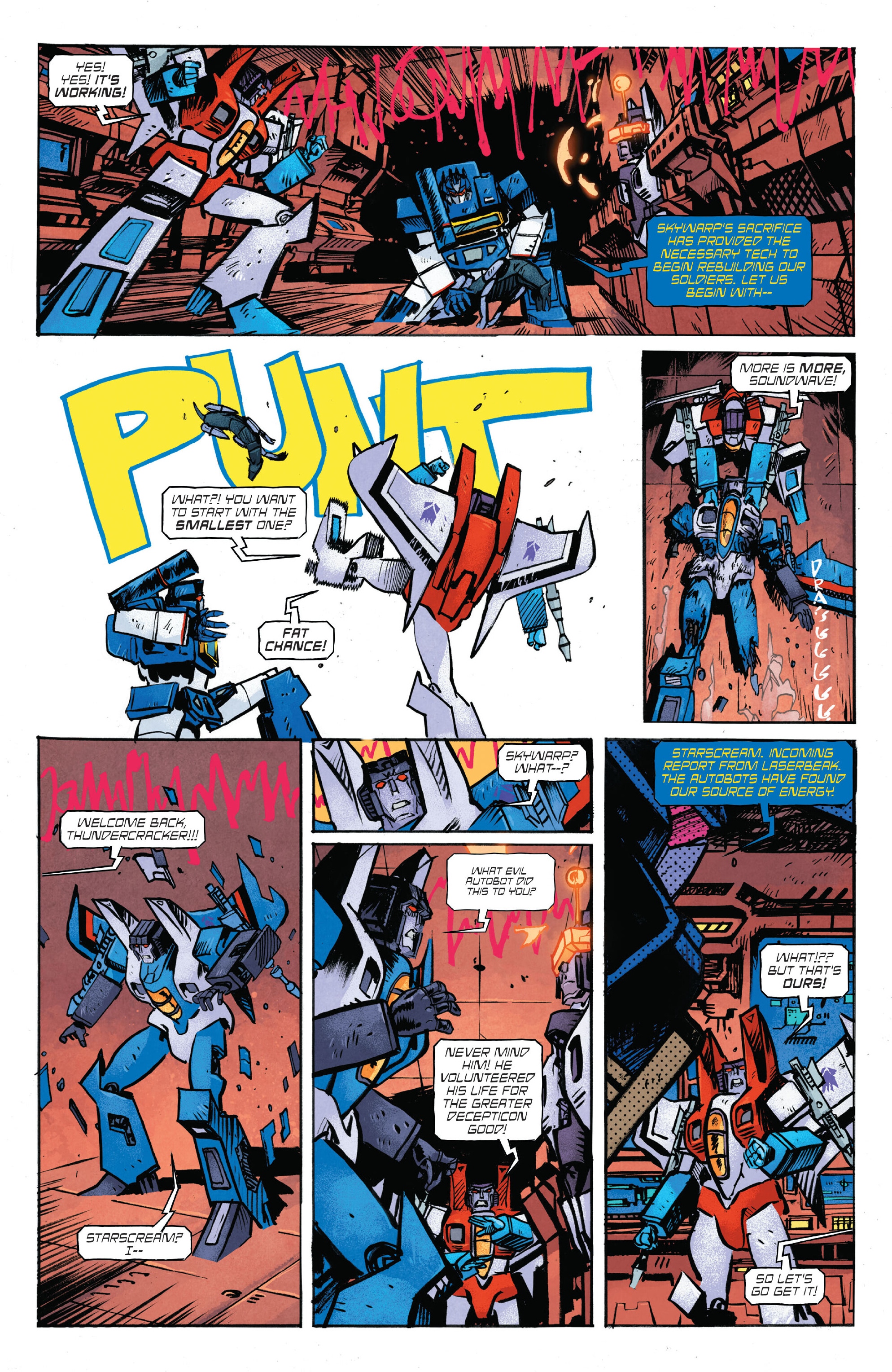 Read online Transformers (2023) comic -  Issue #5 - 6