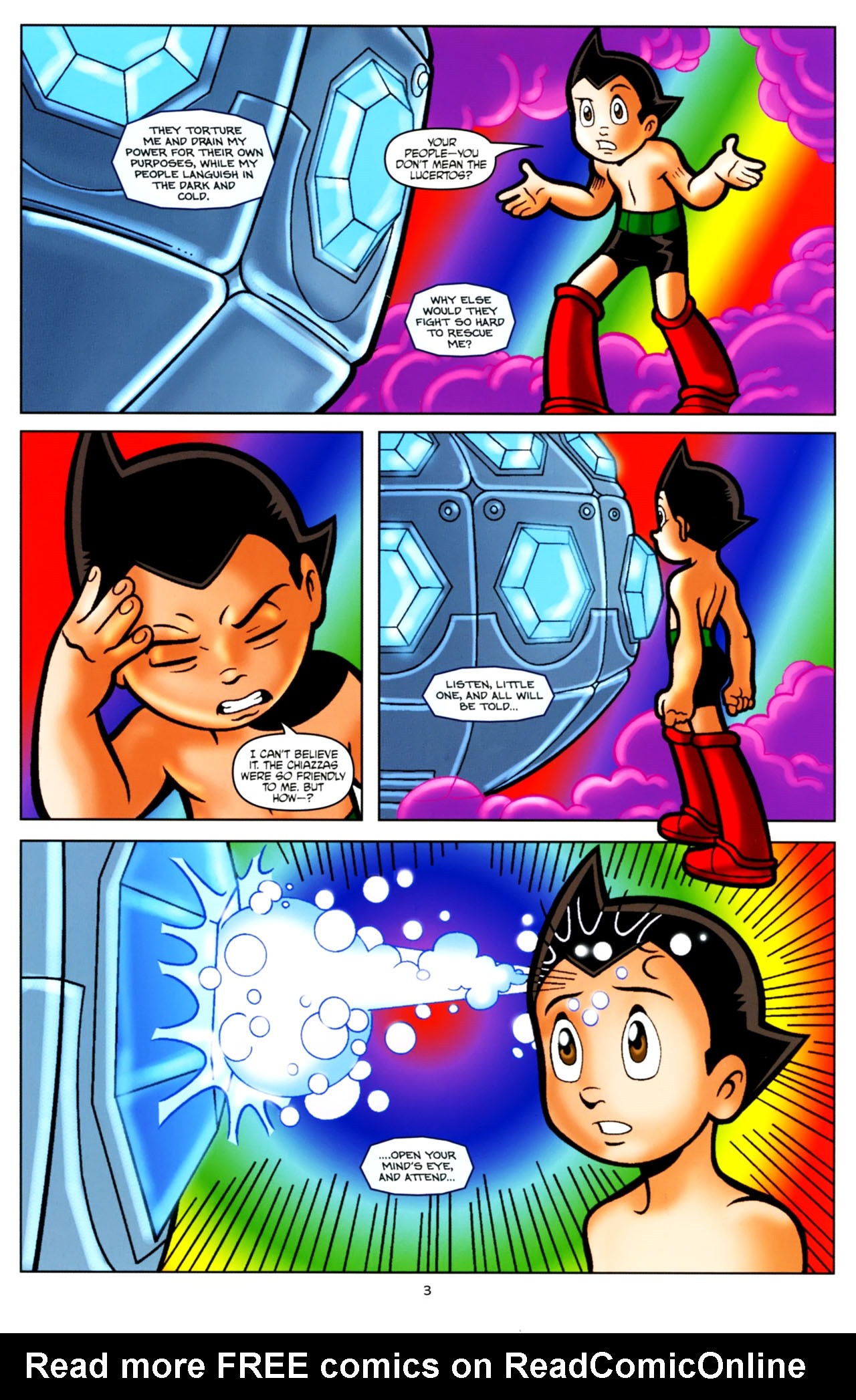 Read online Astro Boy: The Movie: Official Movie Prequel comic -  Issue #4 - 5