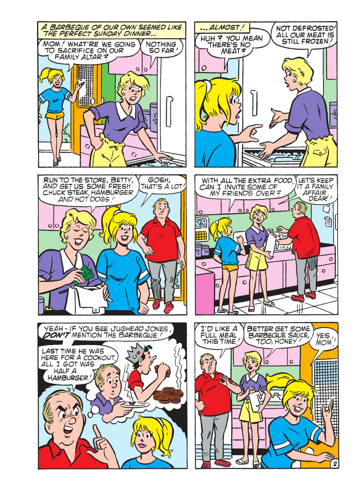 Read online World of Betty & Veronica Digest comic -  Issue #26 - 145