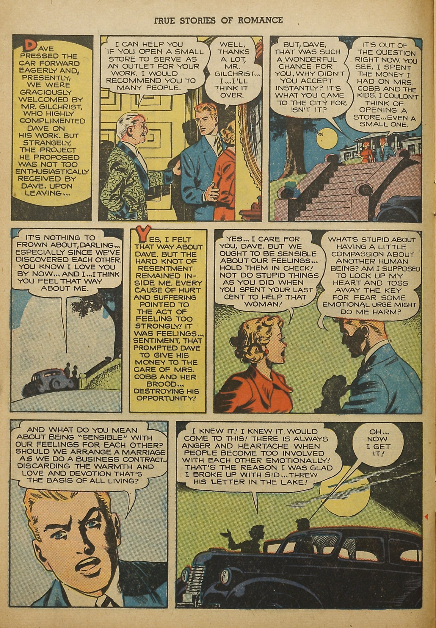 Read online True Stories of Romance comic -  Issue #3 - 12