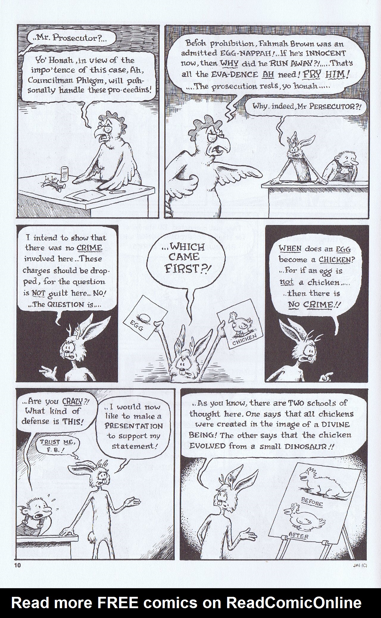 Read online Tales Of The Jackalope comic -  Issue #4 - 12