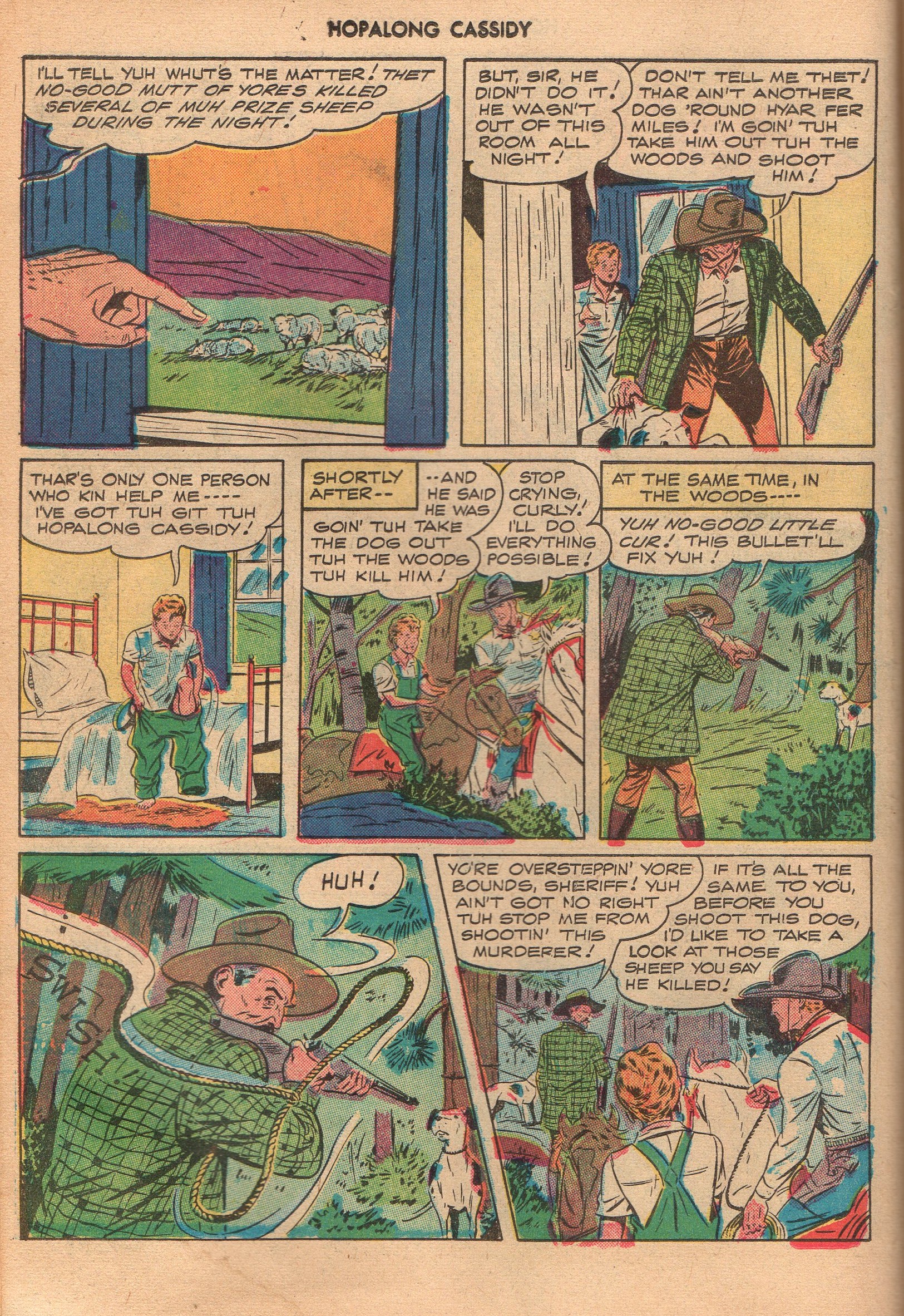 Read online Hopalong Cassidy comic -  Issue #19 - 18