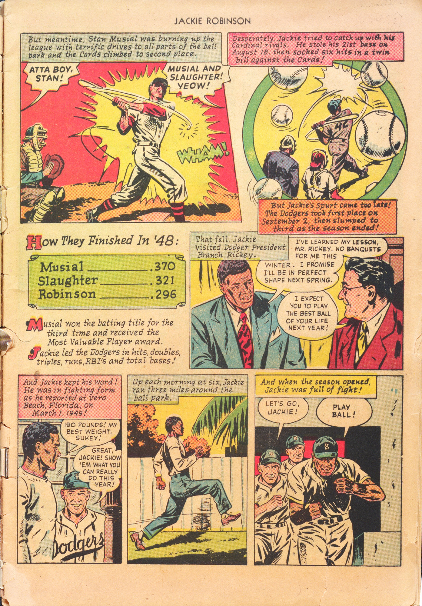 Read online Jackie Robinson comic -  Issue #4 - 7