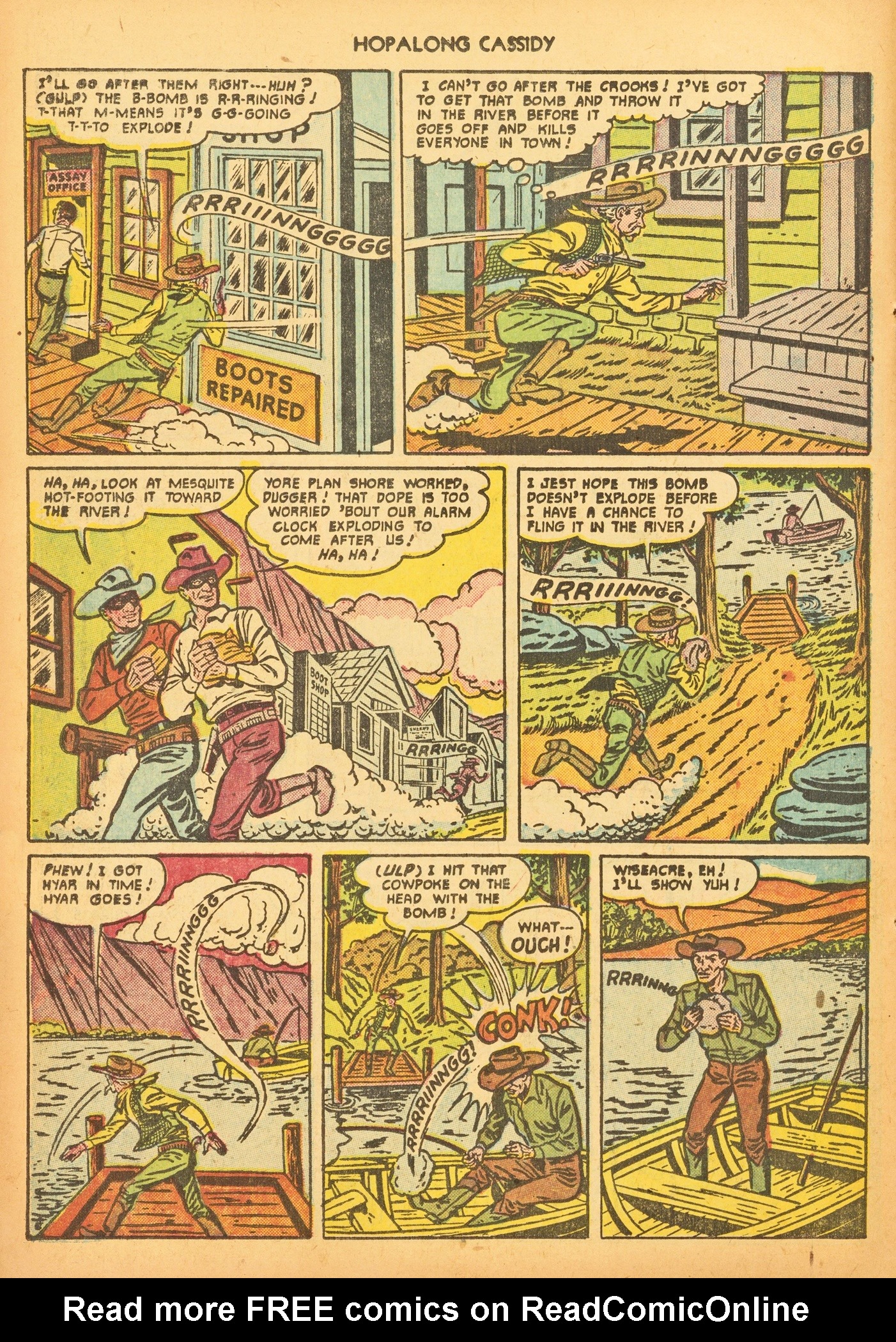 Read online Hopalong Cassidy comic -  Issue #54 - 30