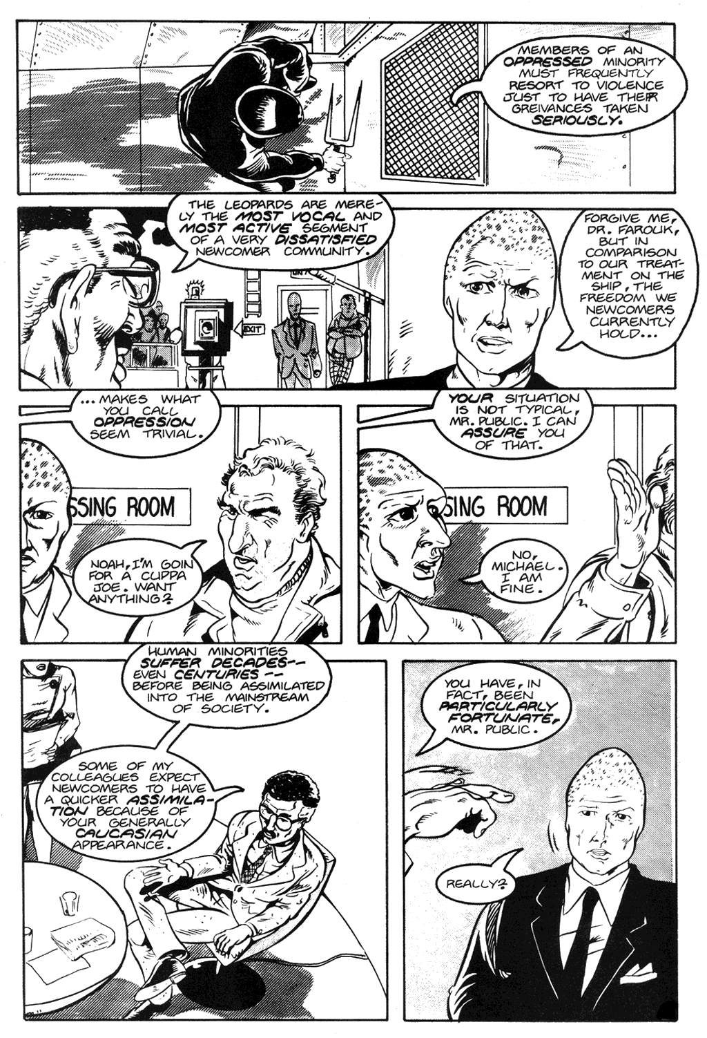 Read online Alien Nation: Public Enemy comic -  Issue #4 - 9