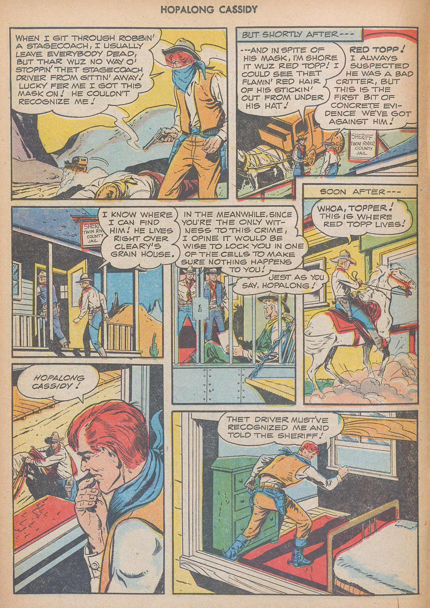Read online Hopalong Cassidy comic -  Issue #20 - 18