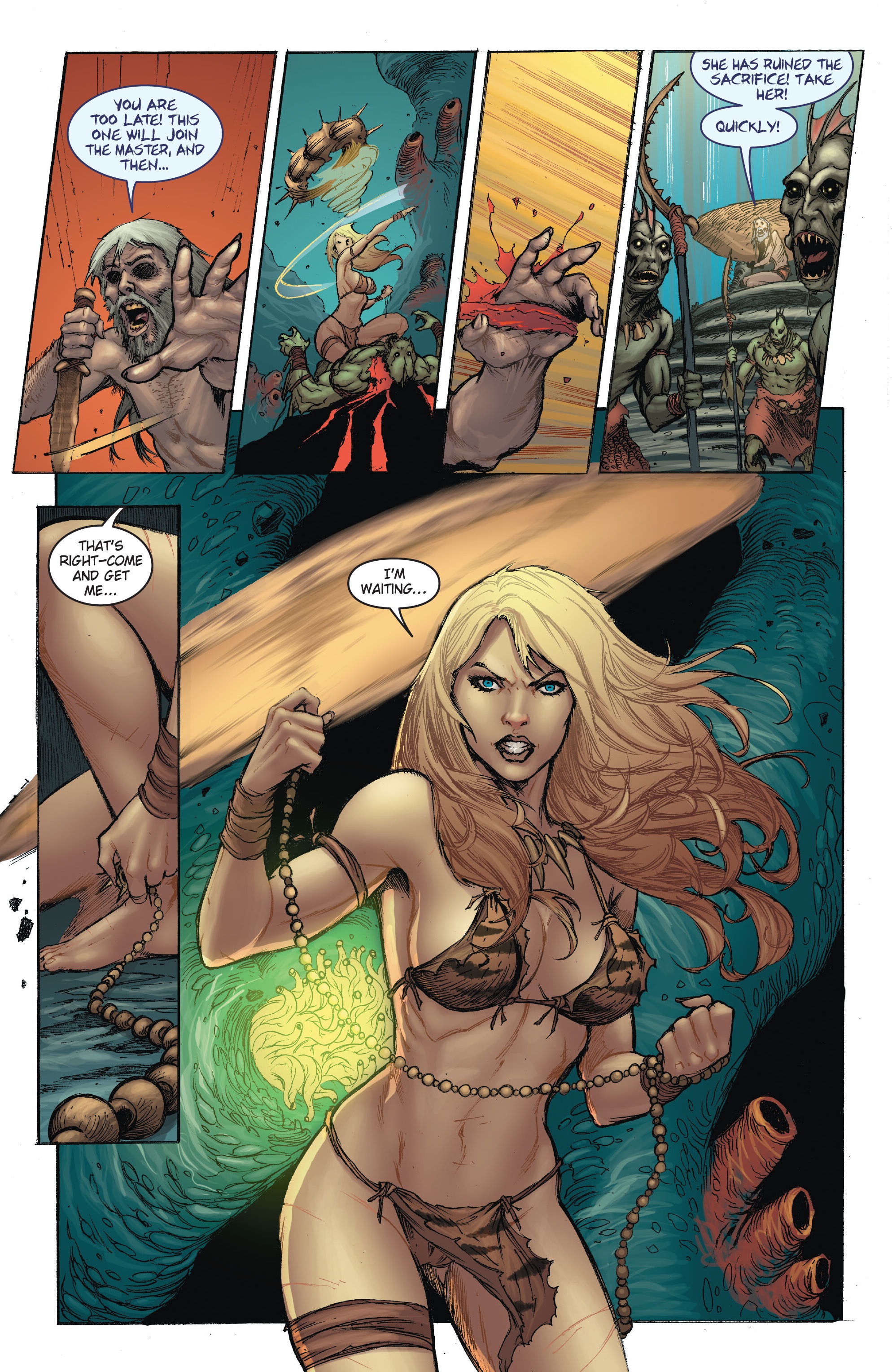 Read online Frank Cho's Jungle Girl: The Complete Omnibus comic -  Issue # TPB (Part 3) - 13