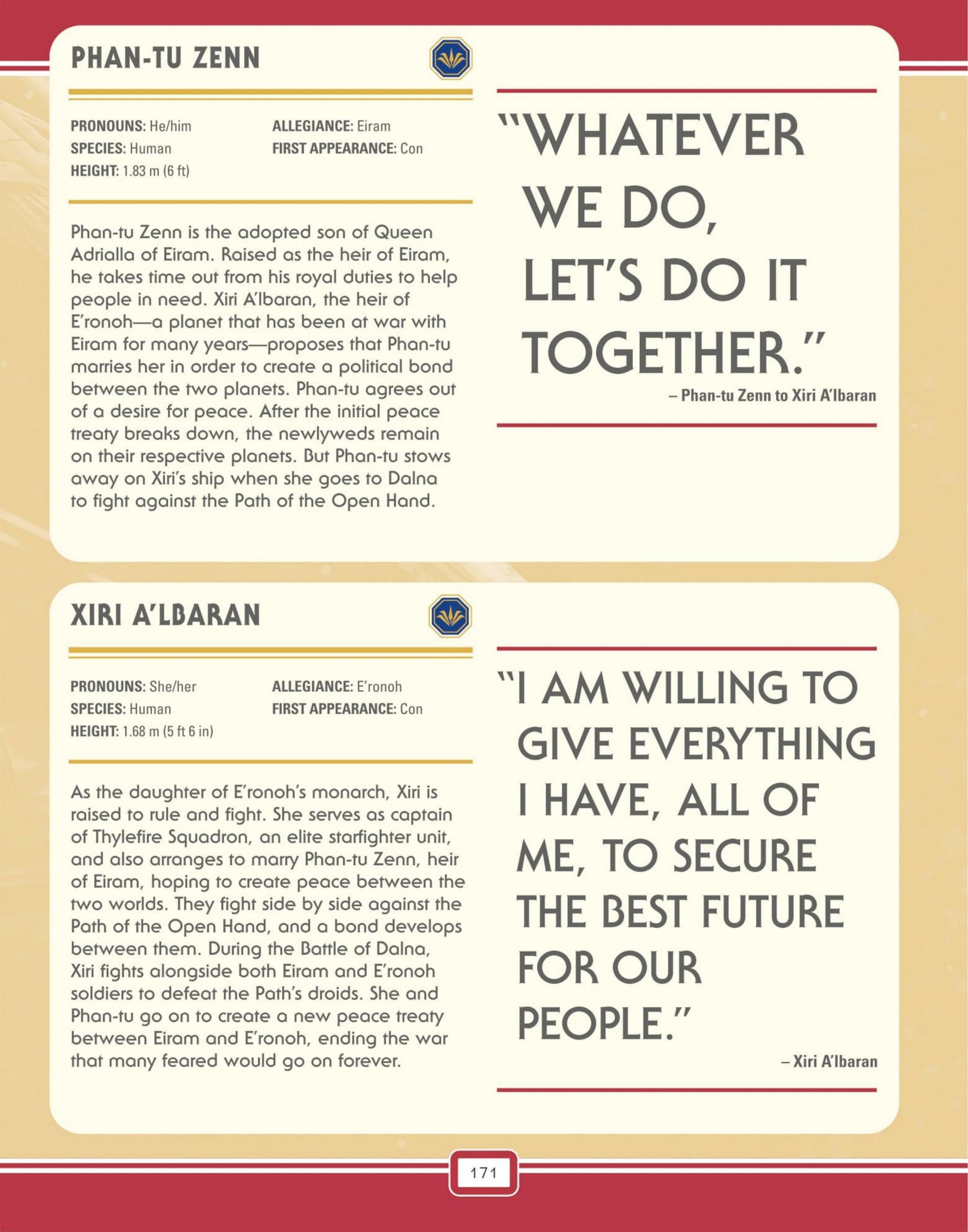 Read online Star Wars: The High Republic Character Encyclopedia comic -  Issue # TPB (Part 2) - 74