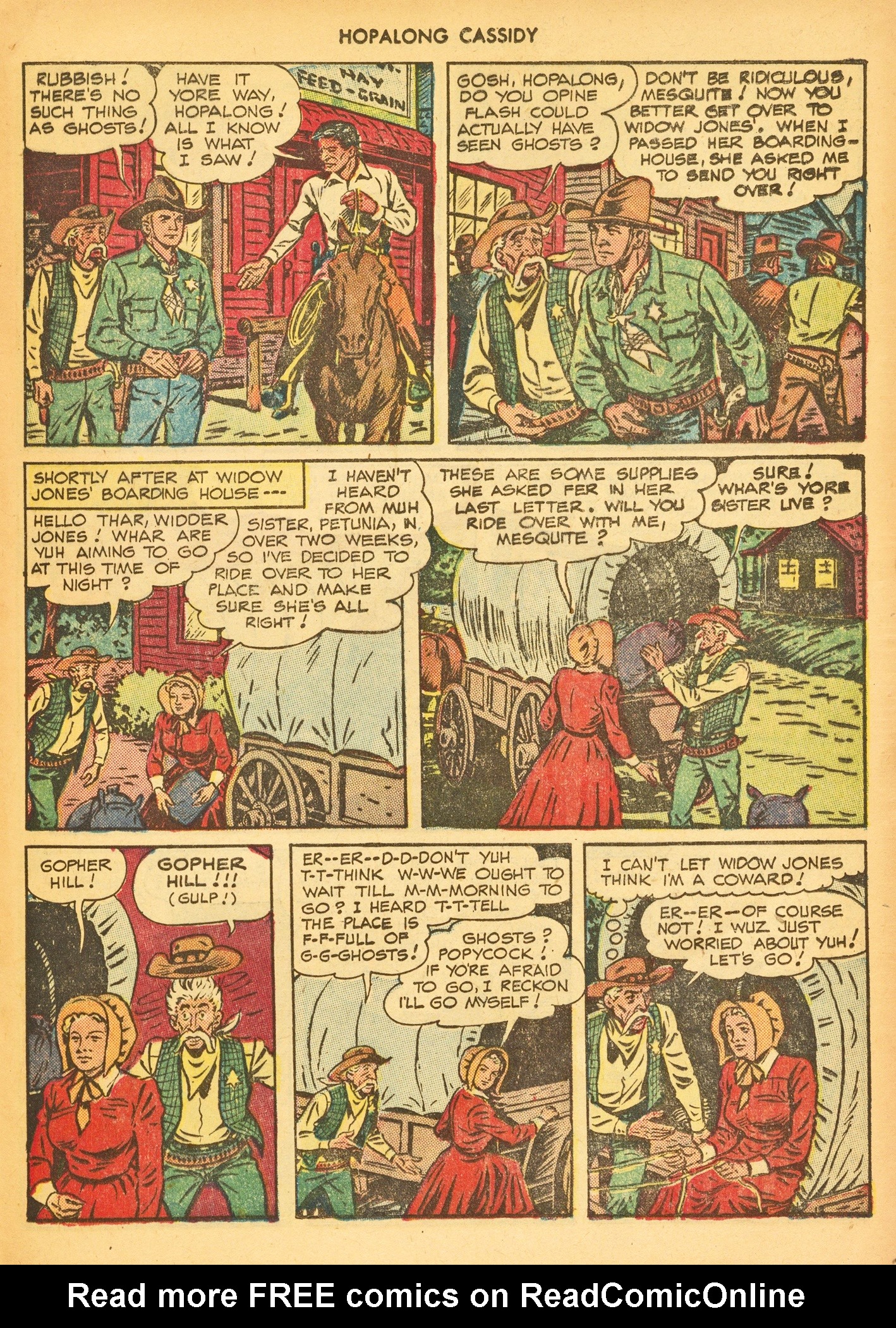Read online Hopalong Cassidy comic -  Issue #30 - 27