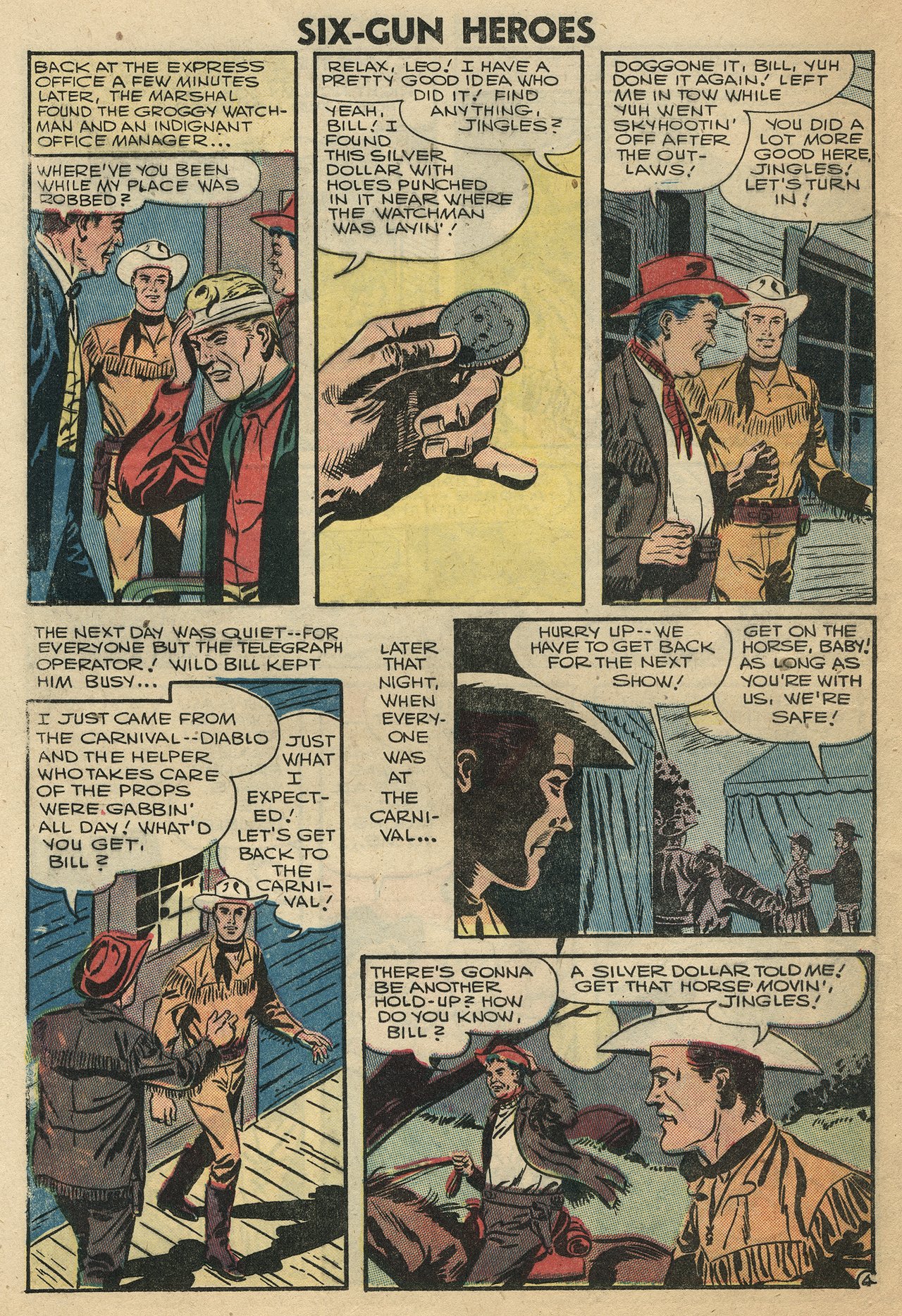 Read online Six-Gun Heroes comic -  Issue #40 - 12